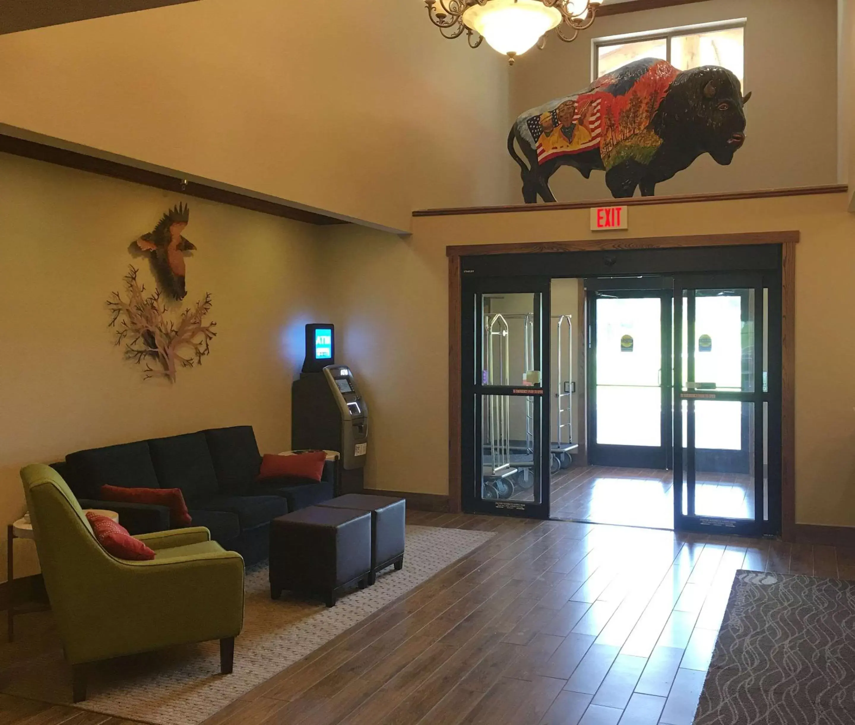 Lobby or reception, Seating Area in Comfort Inn & Suites Near Custer State Park and Mt Rushmore