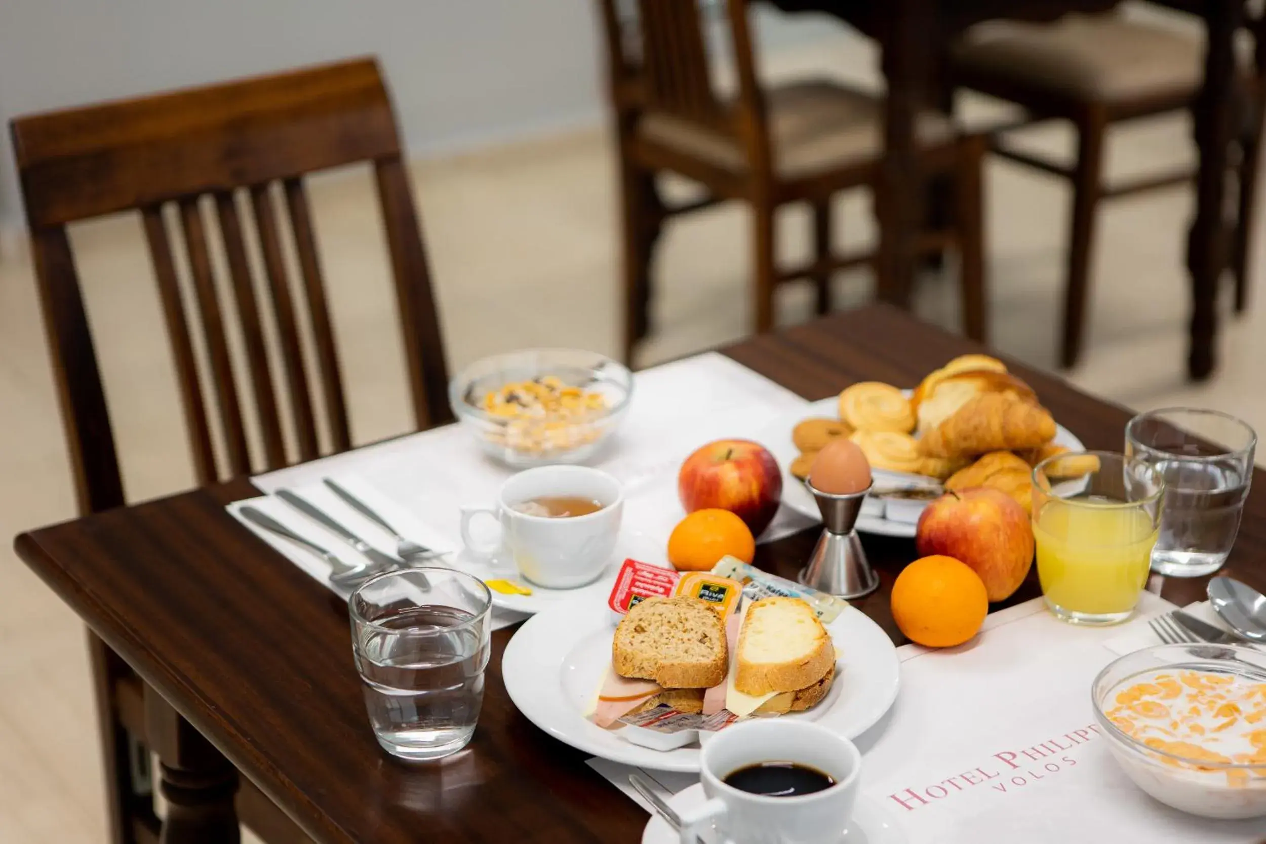 Breakfast in Hotel Philippos