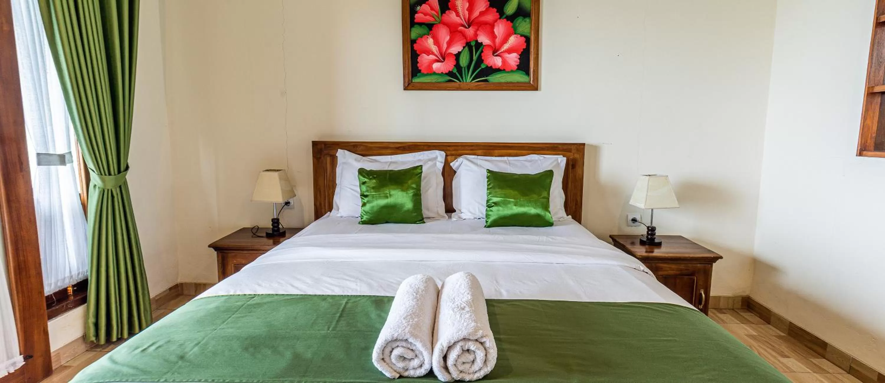 Property building, Bed in D' Artha Cottage