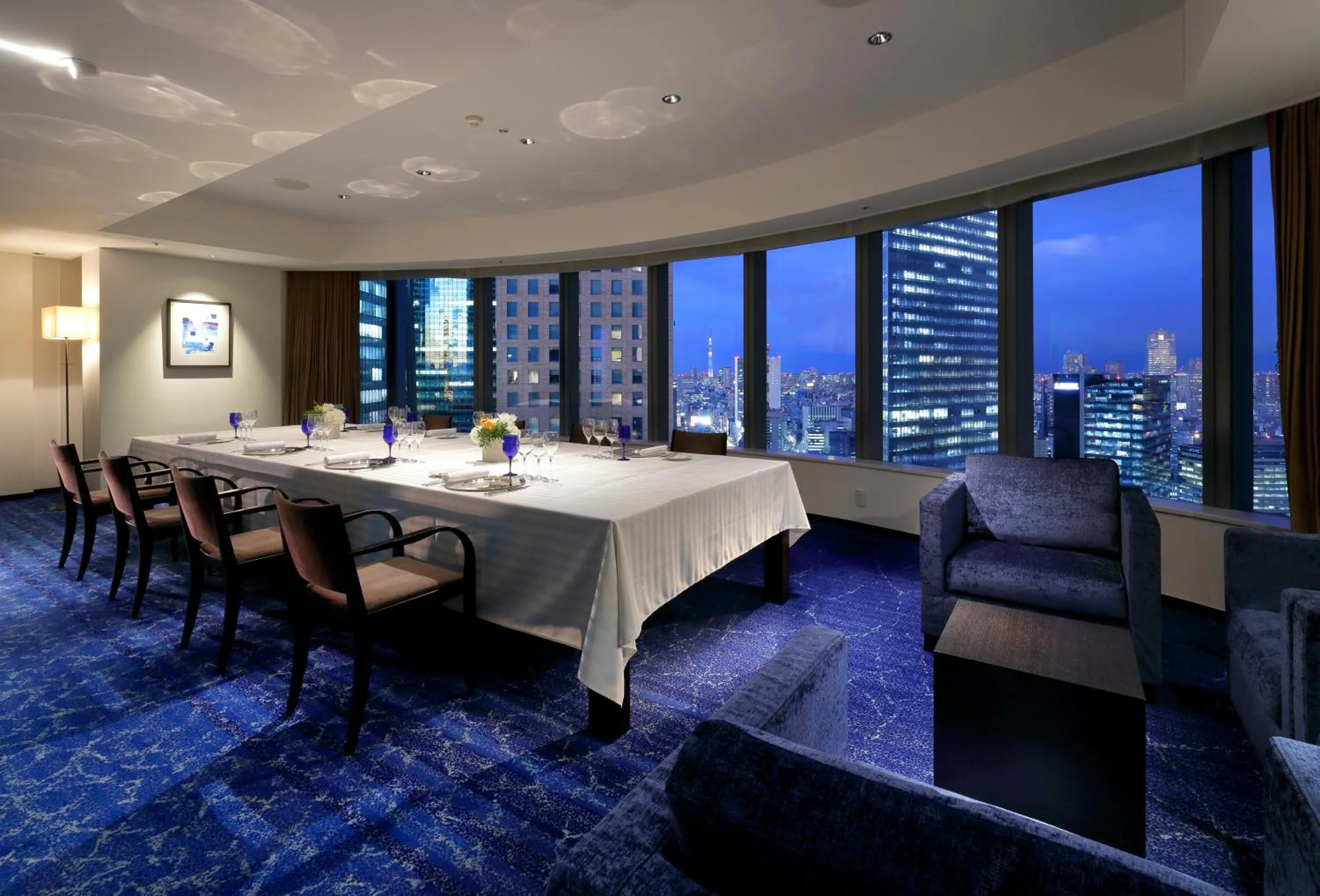 Area and facilities in Park Hotel Tokyo