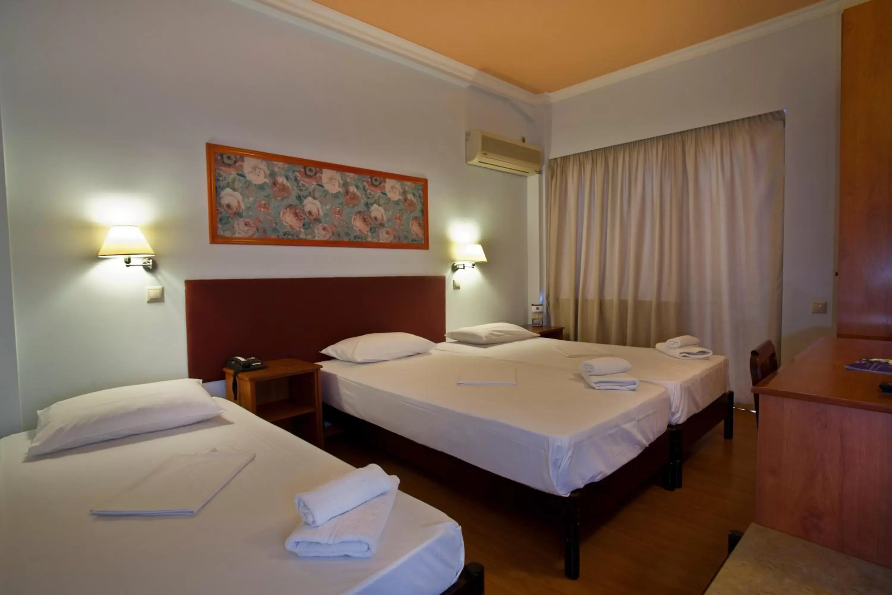 Bed in Grand Hotel Loutraki