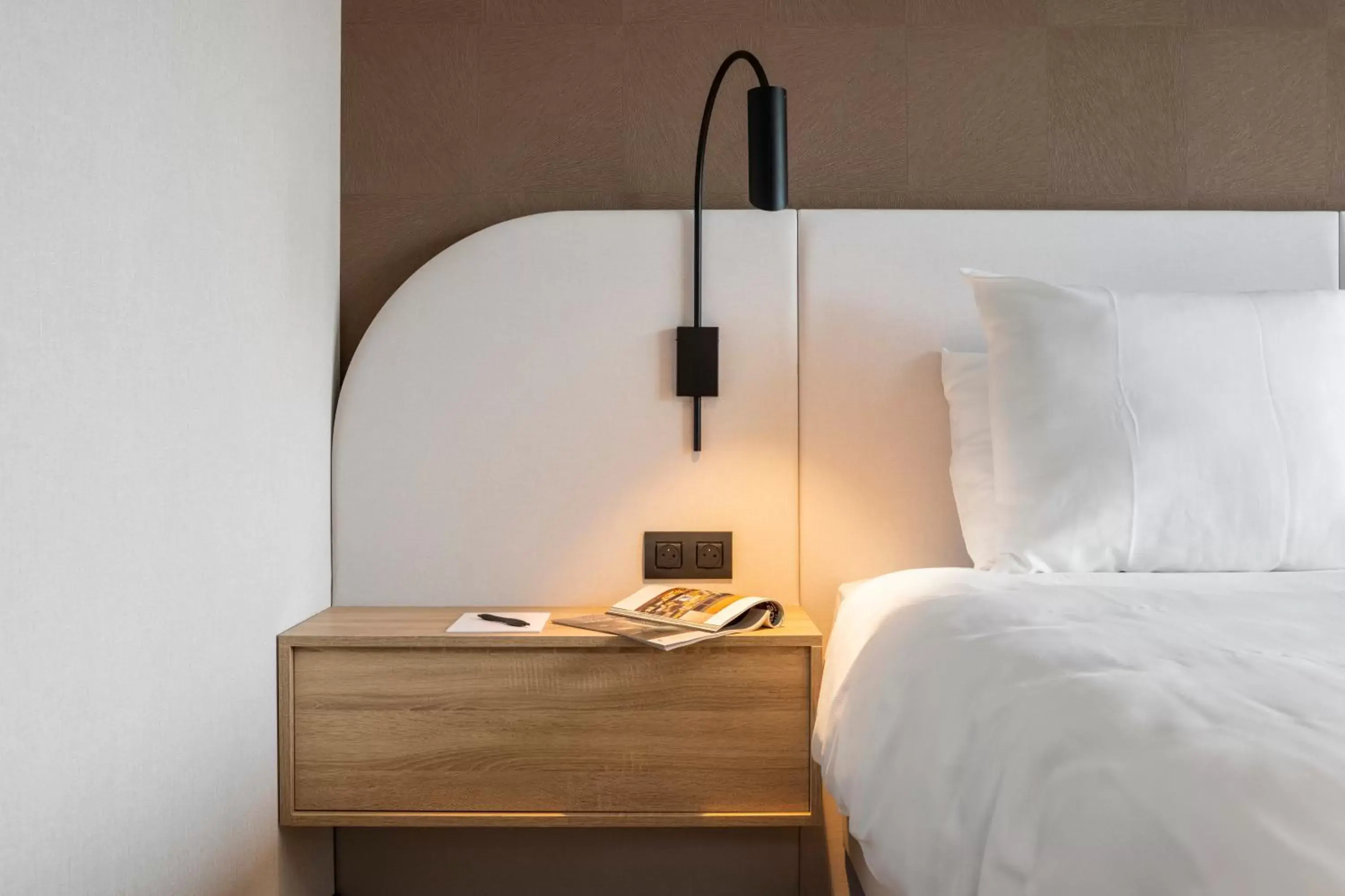 Bed in Van der Valk Hotel Gent Bed in Van der Valk Hotel Gent