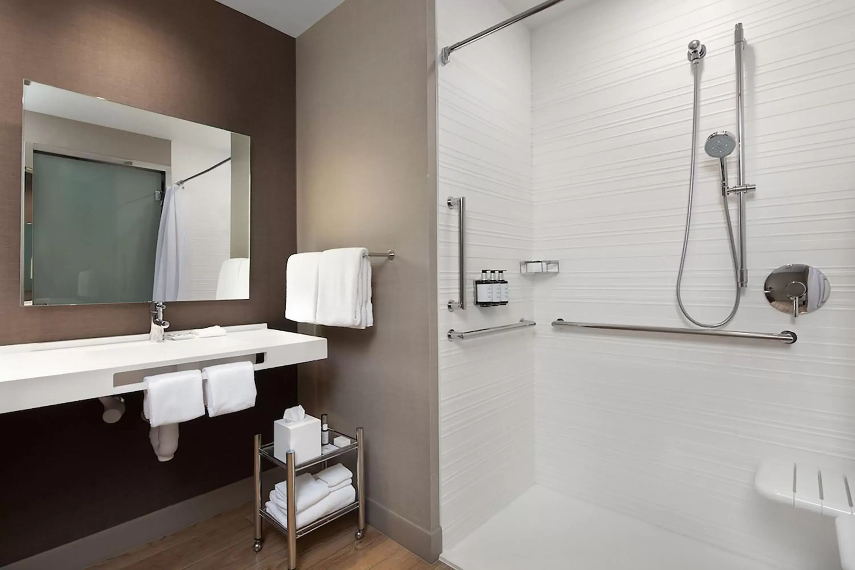 Bathroom in AC Hotel by Marriott Bloomington Mall of America