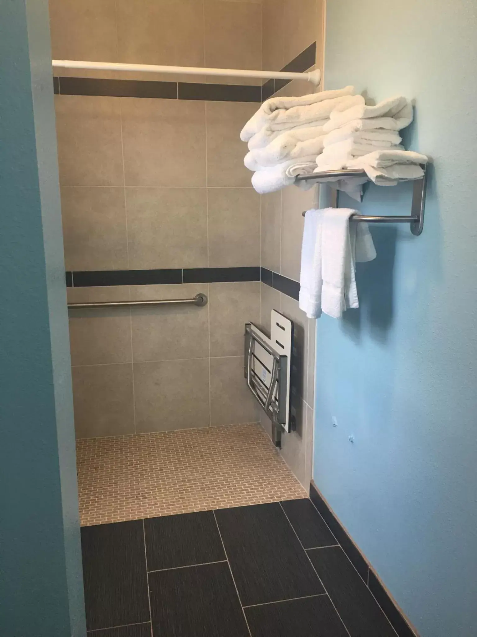 Bathroom in Dolphin Cove Motel