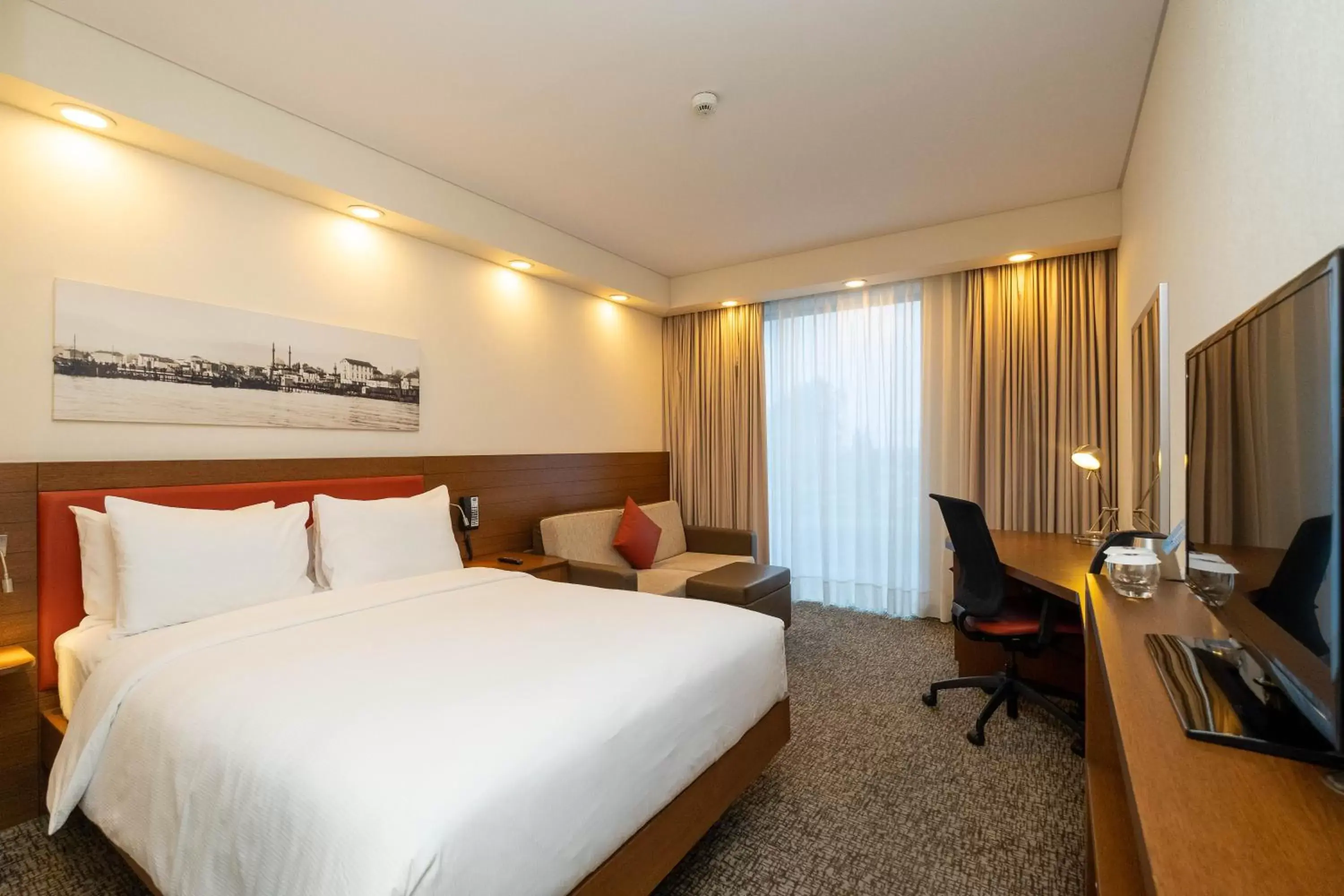 View (from property/room), Bed in Hampton by Hilton Samsun