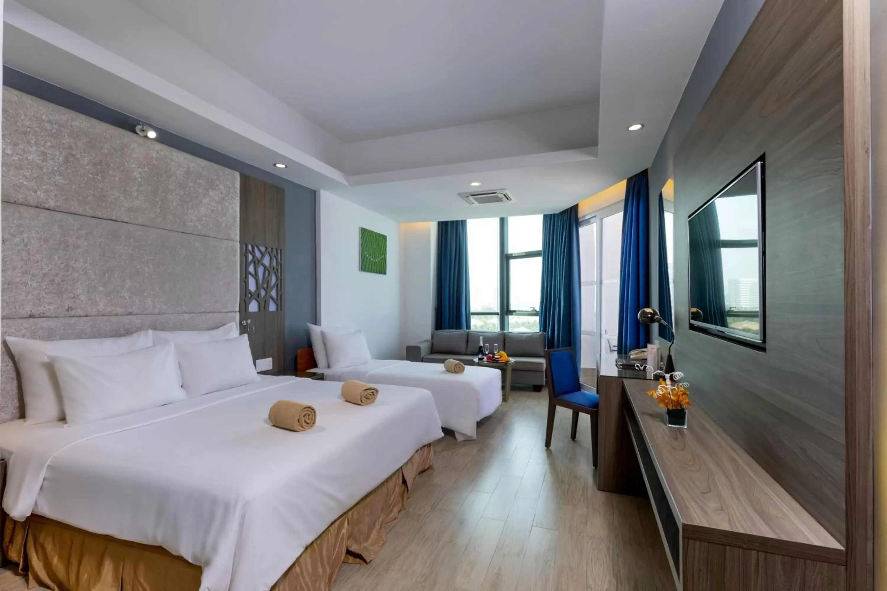 Bed in Swandor Cam Ranh Resort-Ultra All Inclusive