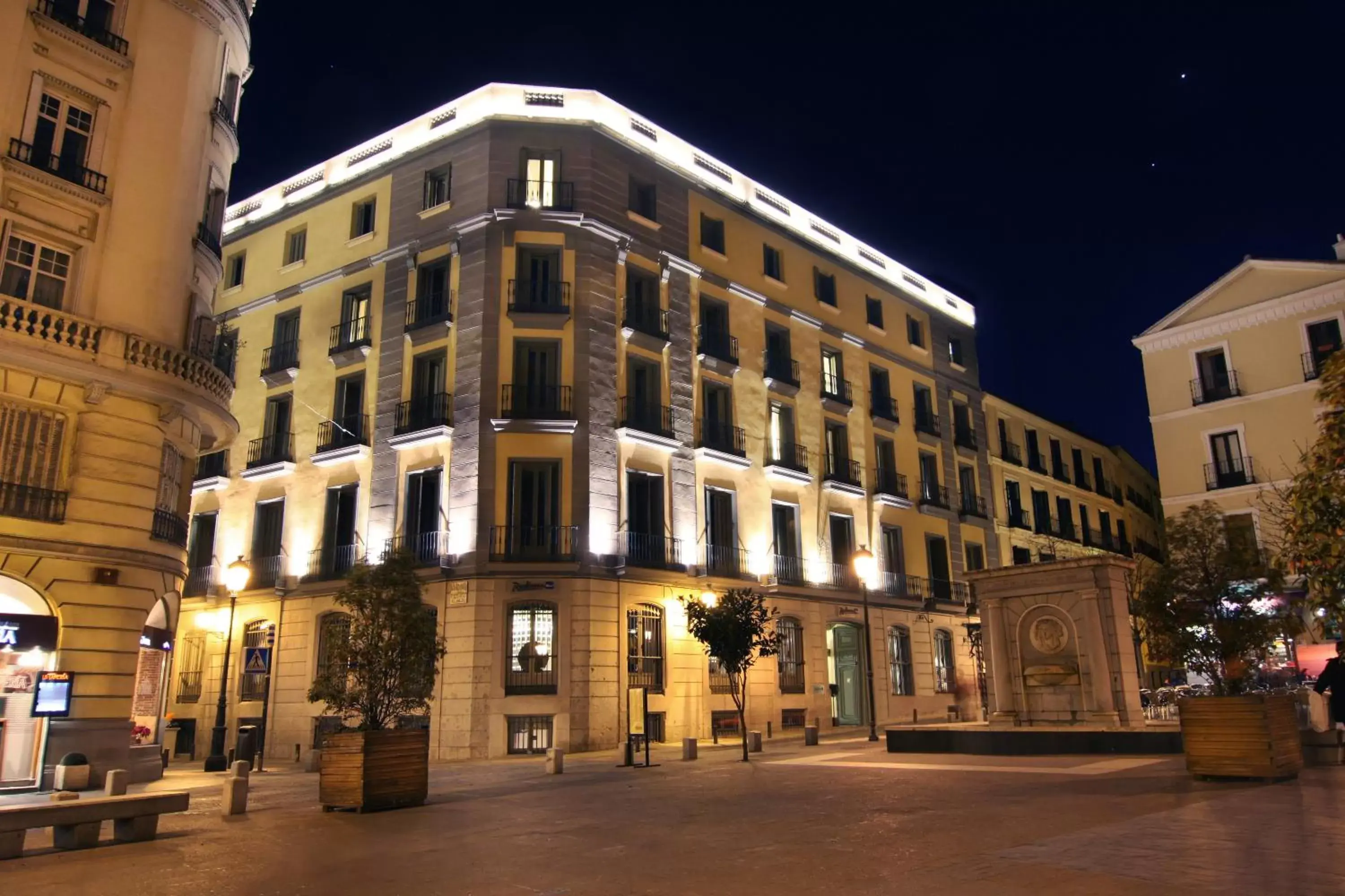Facade/entrance, Property Building in Radisson Blu Hotel, Madrid Prado