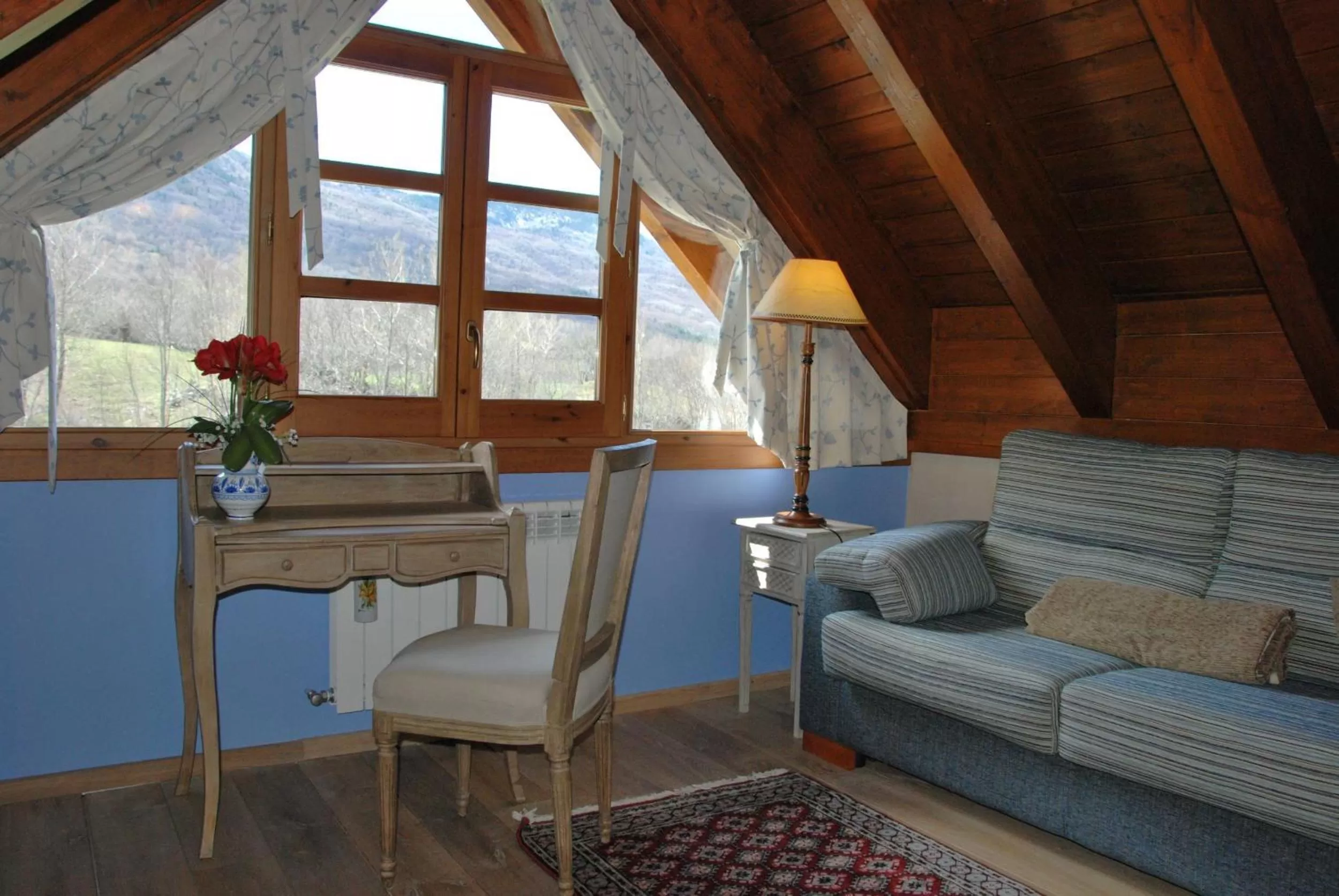 Seating area in Hotel Selba d'Ansils