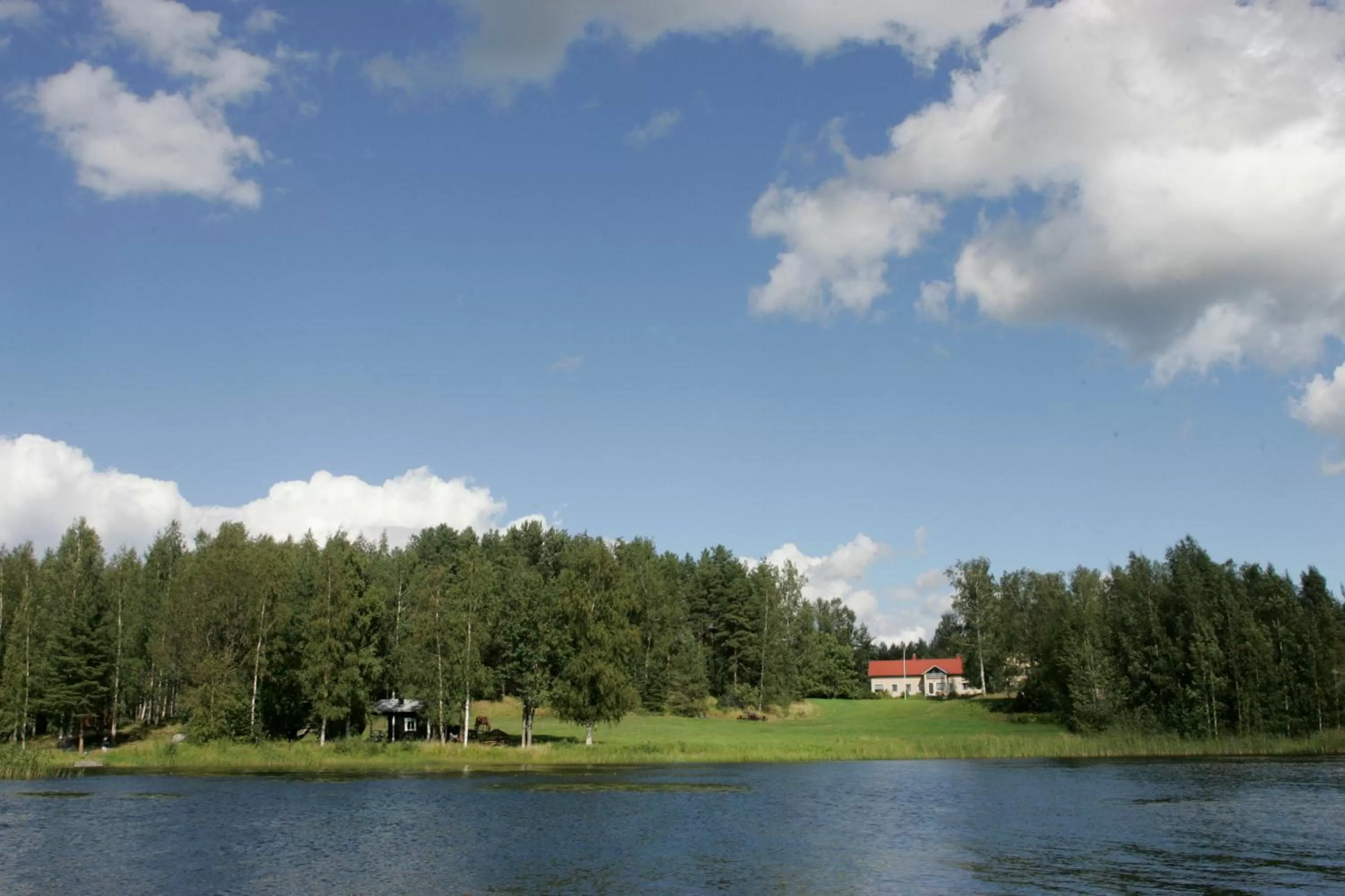 Lake view in Resort Naaranlahti