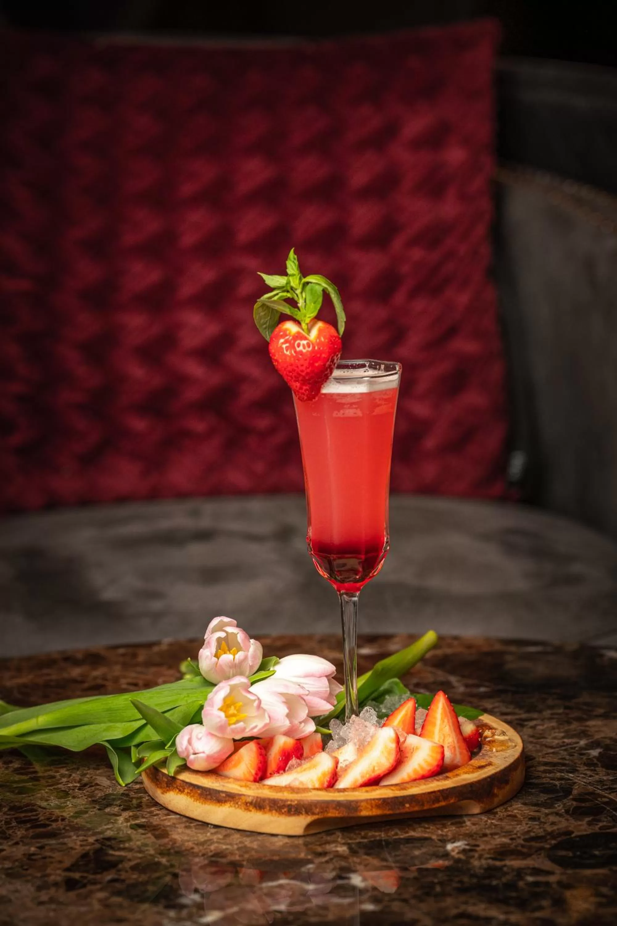 Food and drinks in Karma Sanctum Soho Hotel