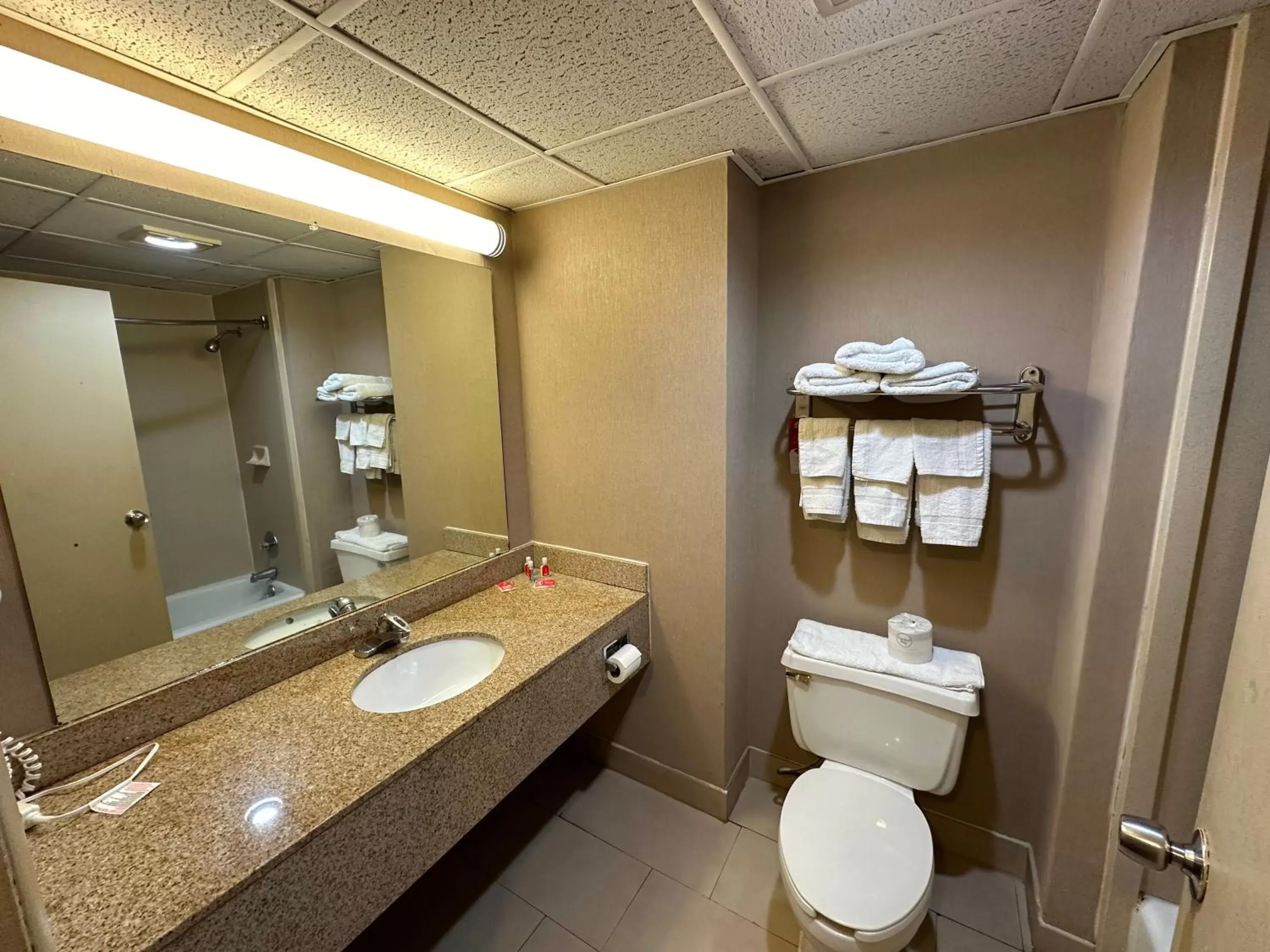 Toilet, Bathroom in Econo Lodge Scranton