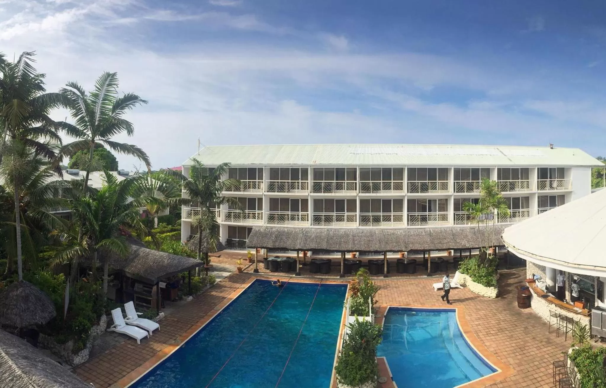 Swimming pool in The Melanesian Port Vila