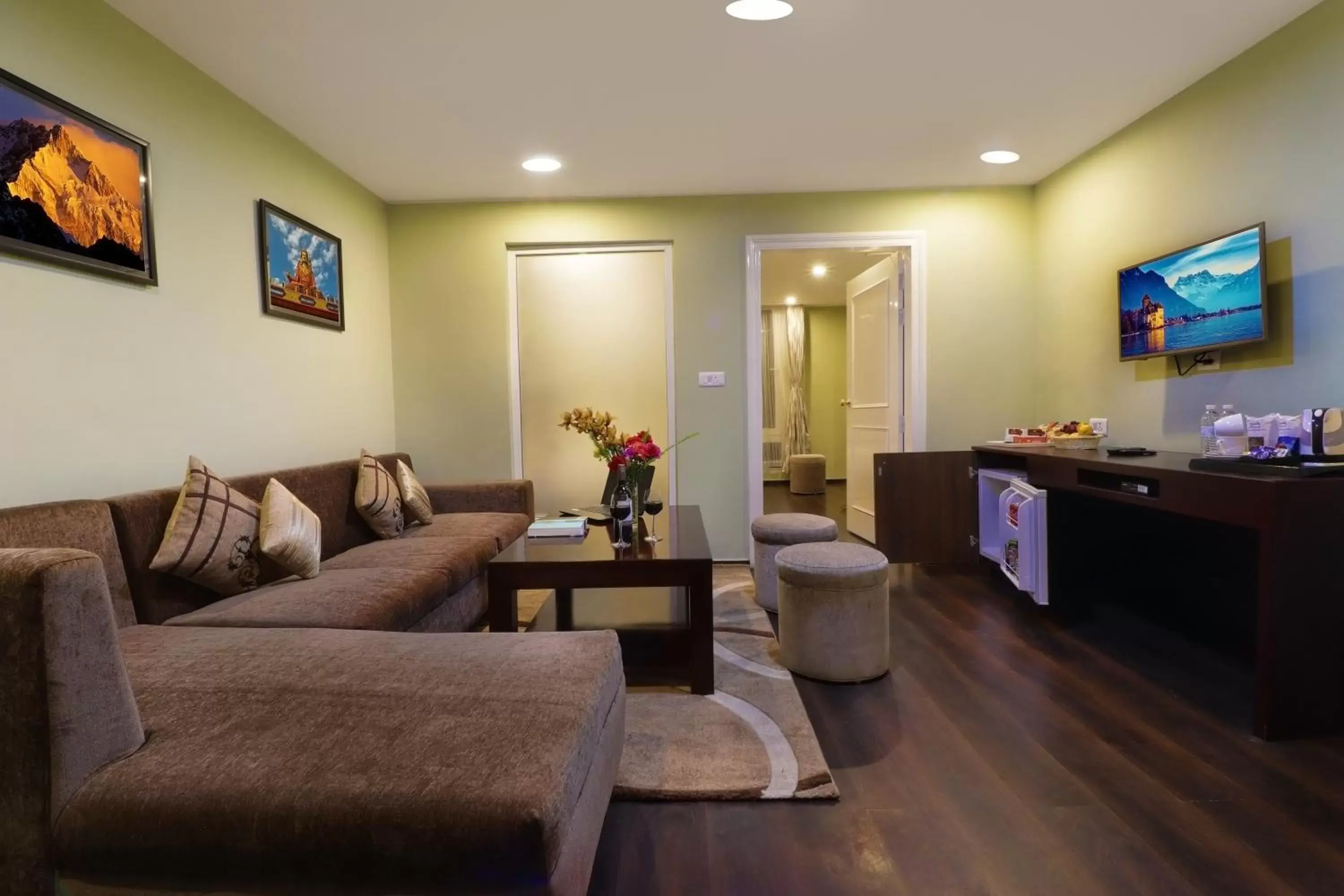 Living room in Five Gangtok Living room in Five Gangtok