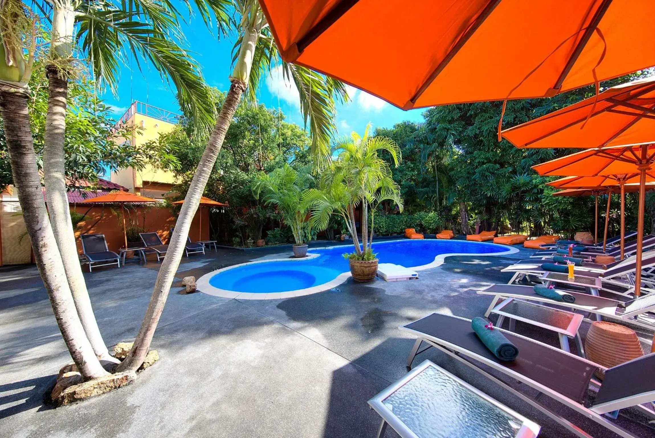 Swimming Pool in Eden Bungalows Fisherman's village