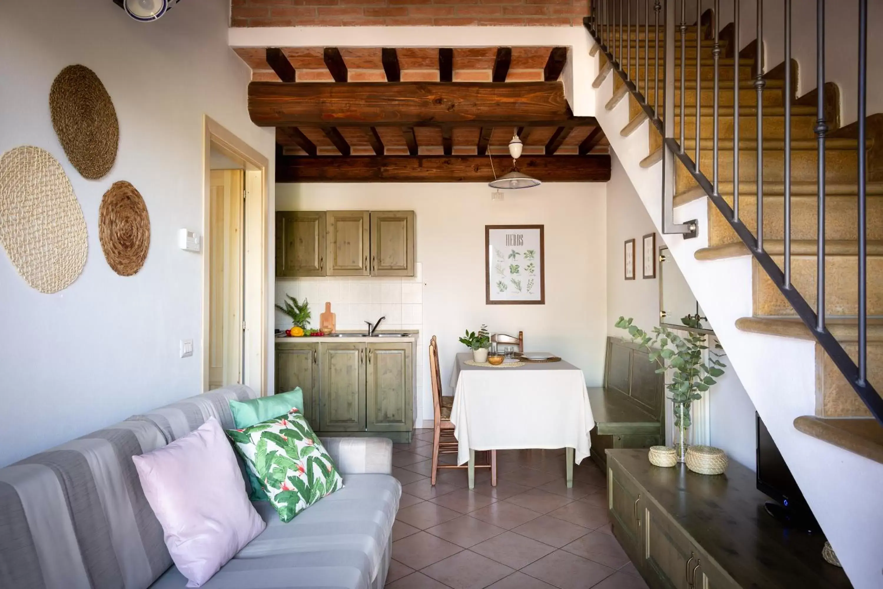 Living room, Seating Area in Borgo Verde