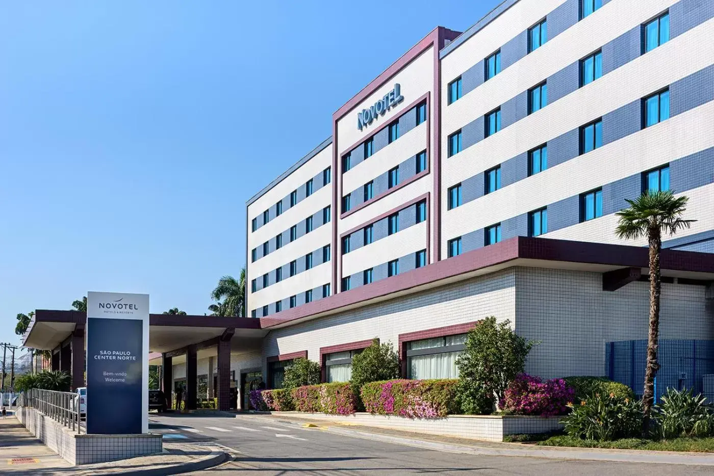 Facade/entrance, Property Building in Novotel Sao Paulo Center Norte