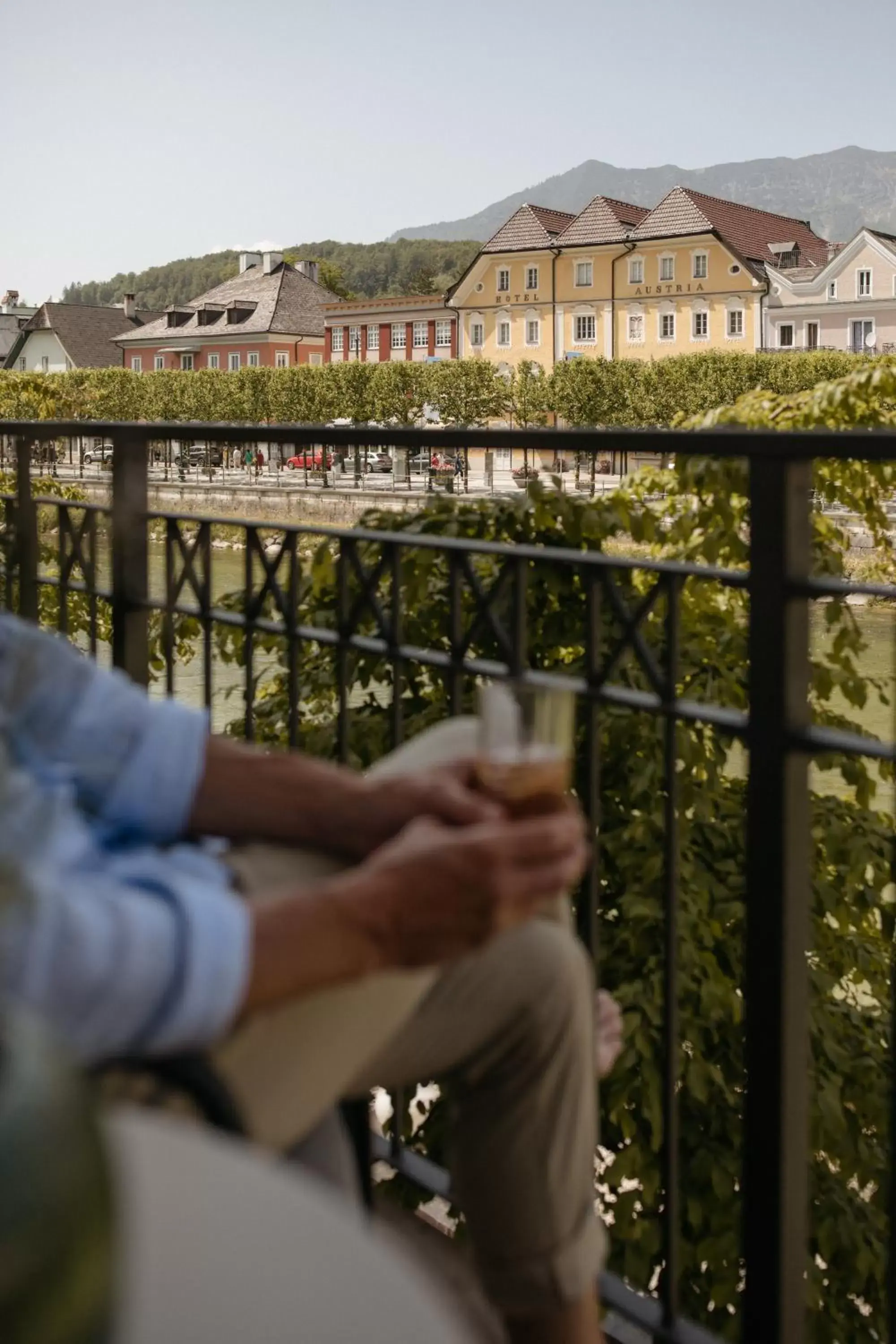 Balcony/Terrace in Hotel Goldener Ochs