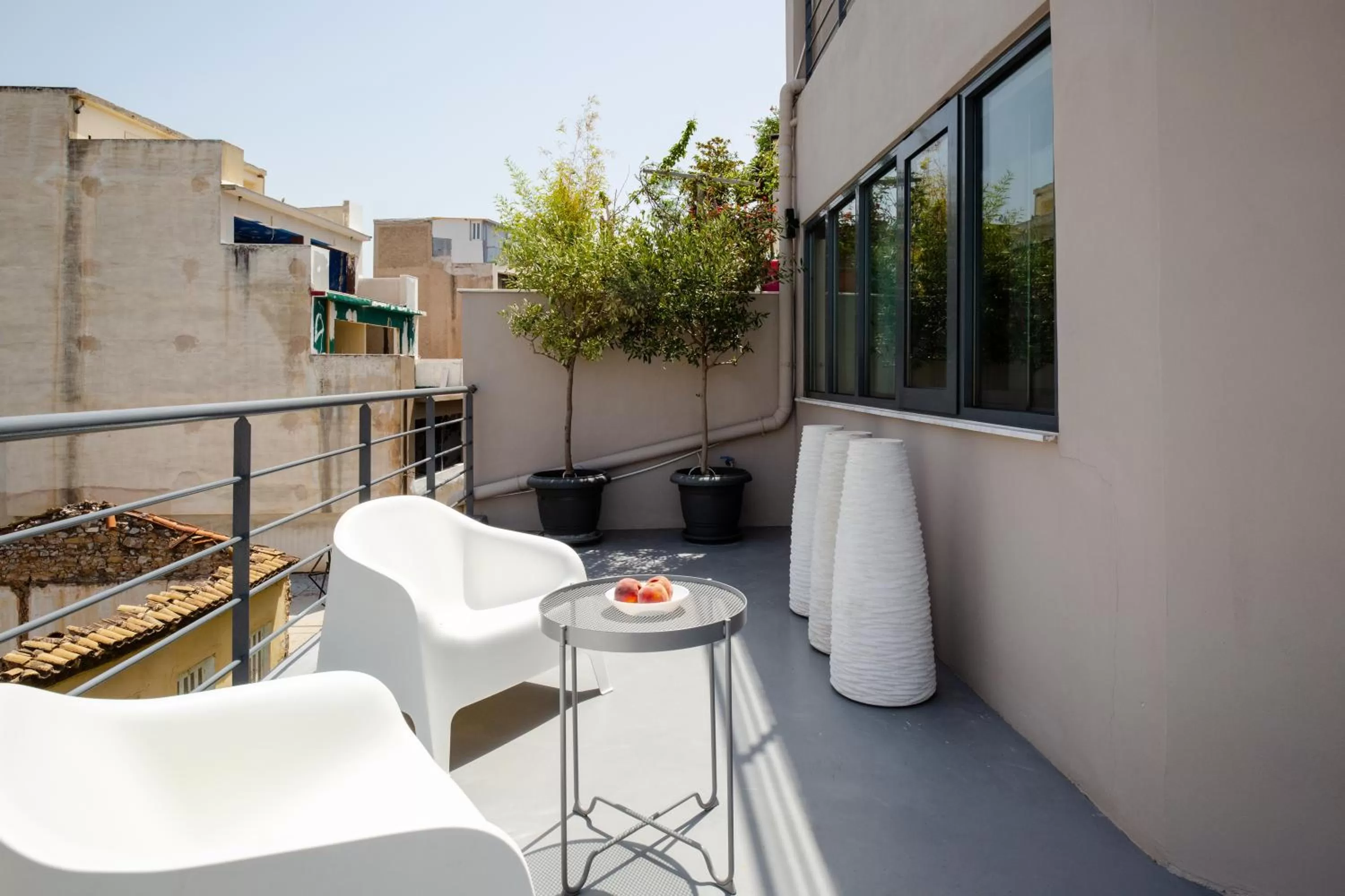Balcony/Terrace in Downtown Athens Lofts - The Acropolis Observatory