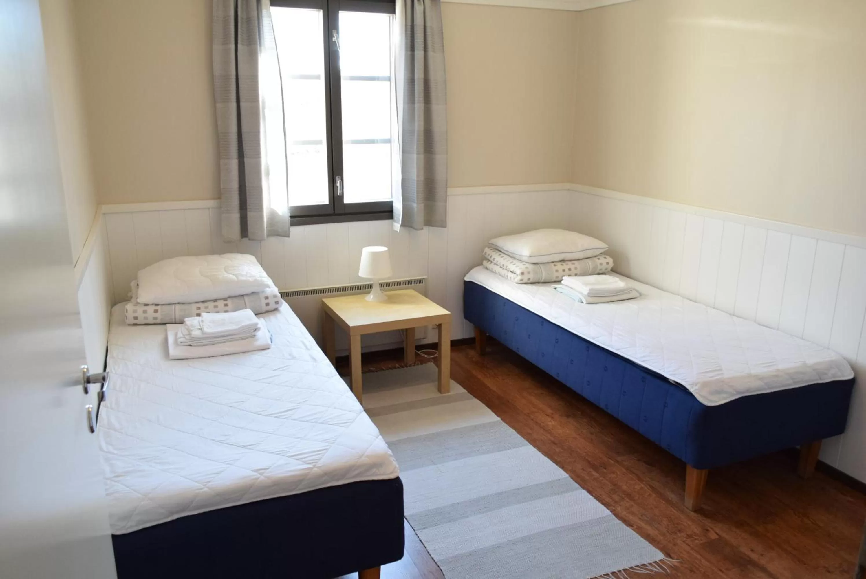 Bed in Visulahti Cottages