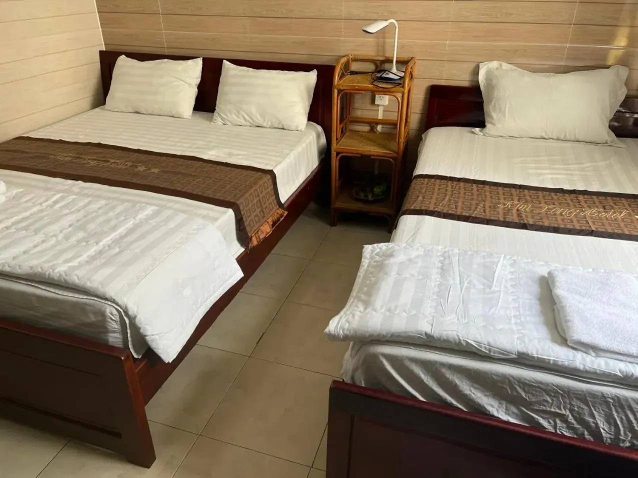 Photo of the whole room, Bed in Kim Long Hotel