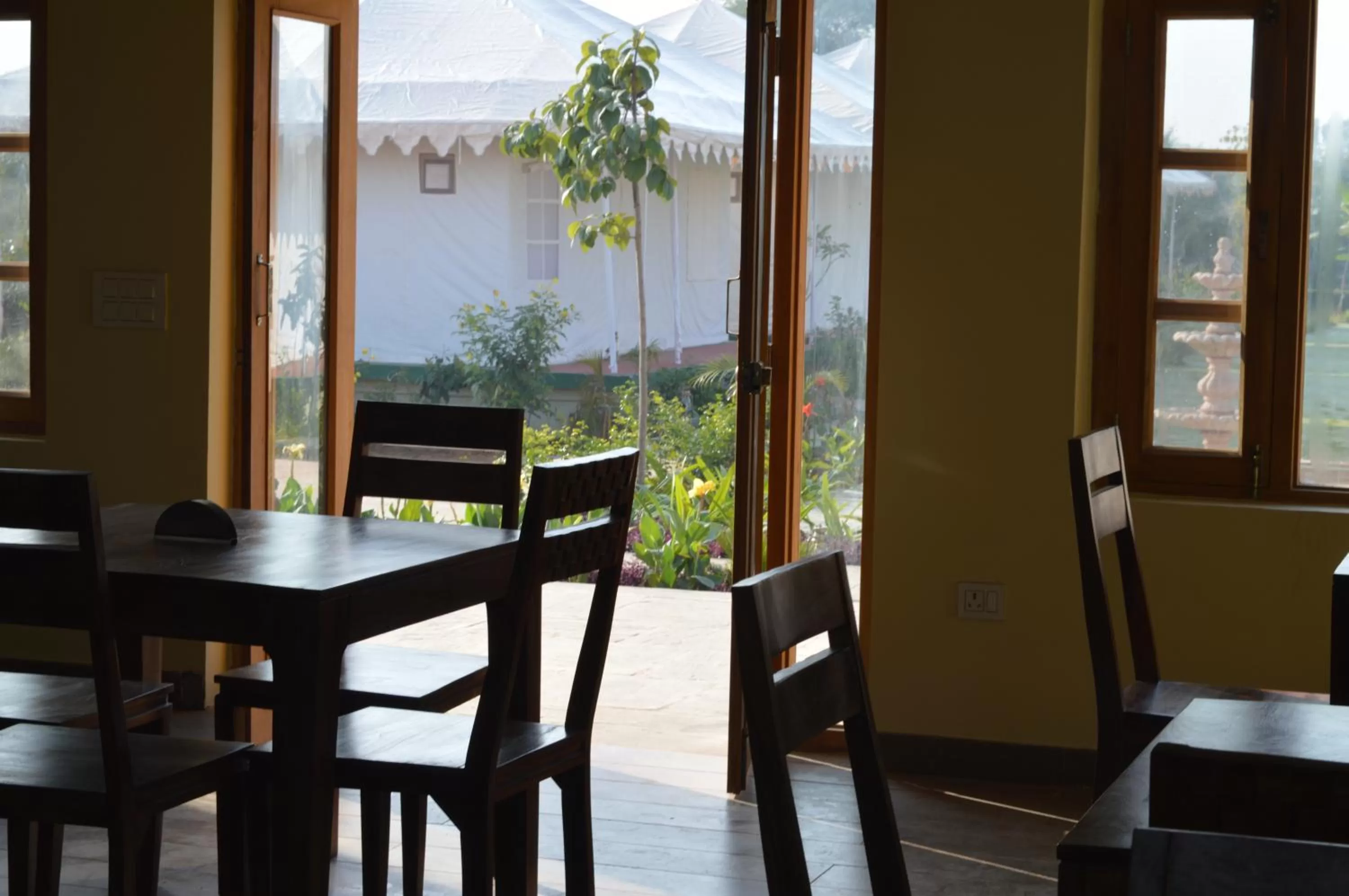 Dining area in Madho Bagh