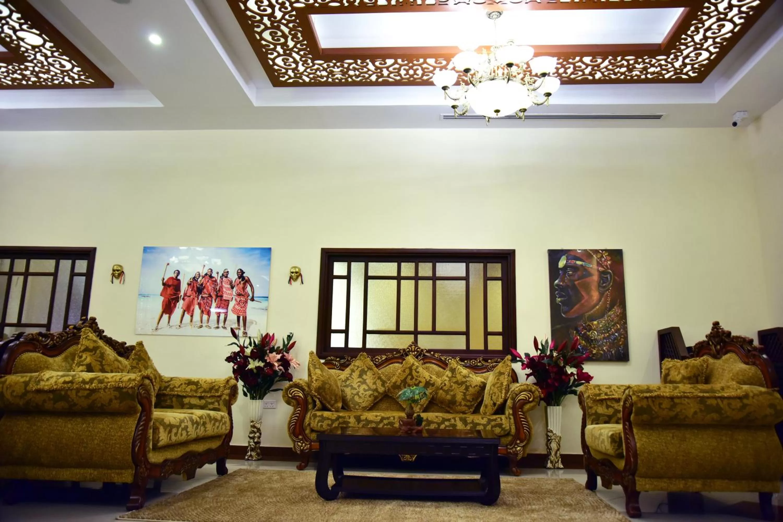 Lobby or reception in Hotel Blue Sapphire