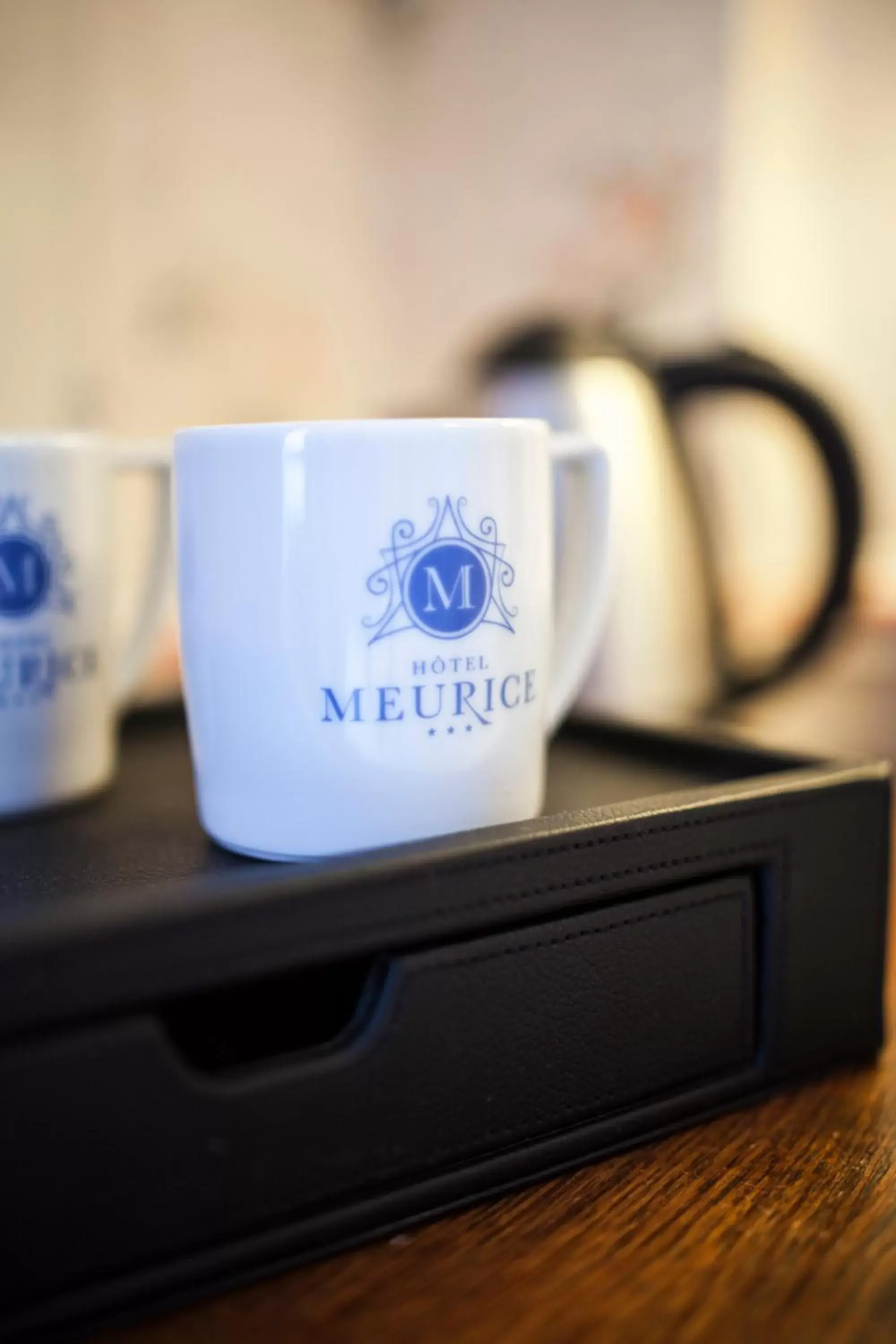 Coffee/tea facilities in Hotel Meurice
