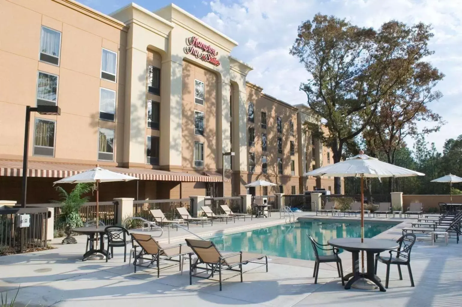 Pool view, Swimming Pool in Hampton Inn & Suites Mobile Providence Park/Airport