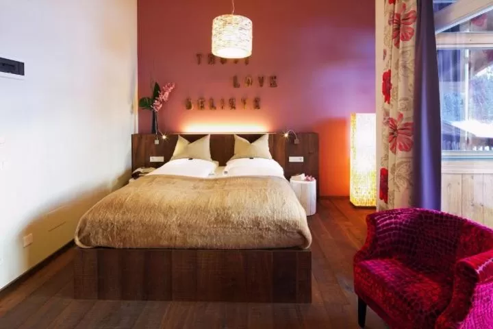 Photo of the whole room, Bed in Hotel Marmolada