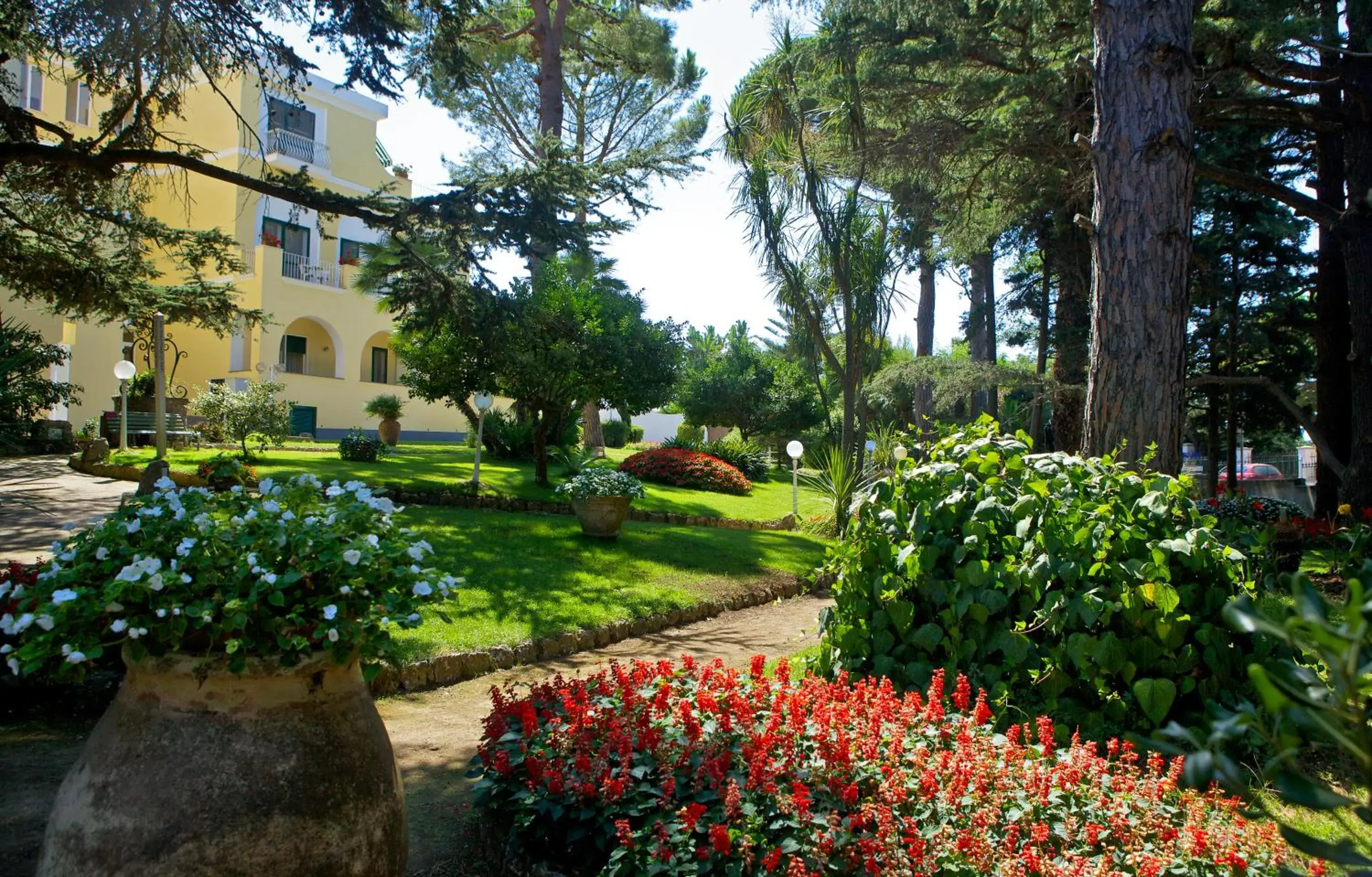 Garden in Hotel San Michele