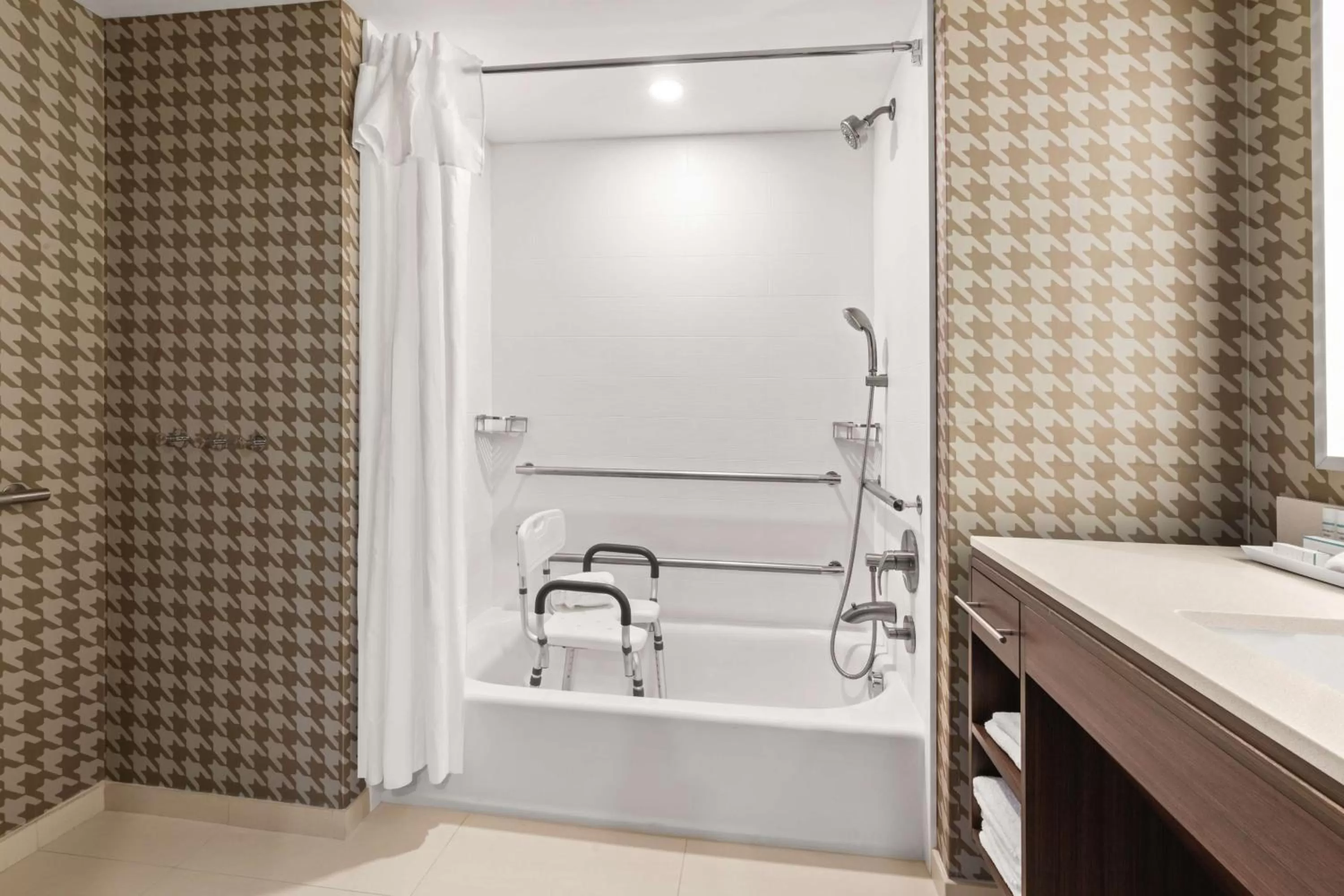 Bathroom in Home2 Suites By Hilton North Conway, NH