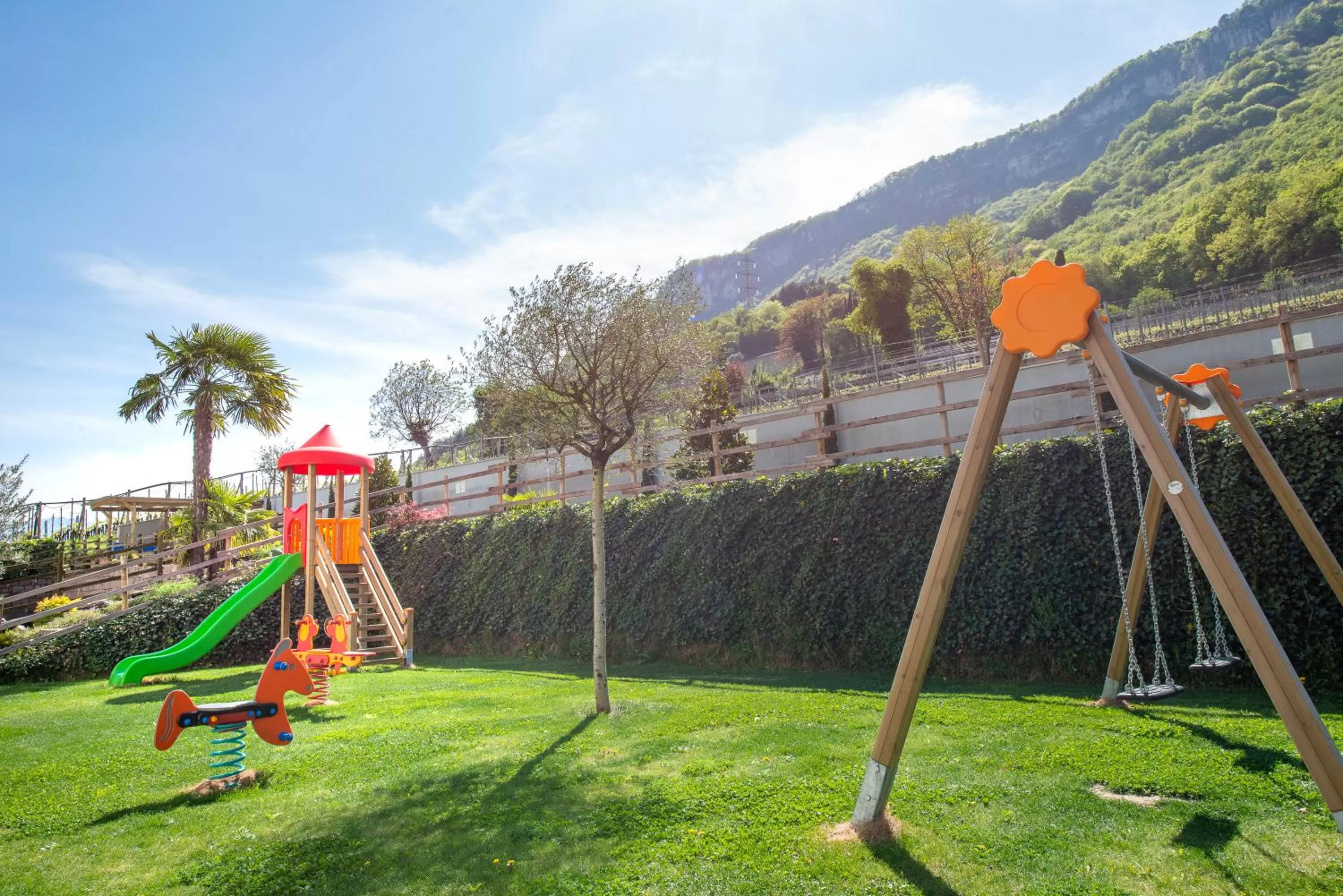 Children play ground in Residence Garni Hotel Vineus