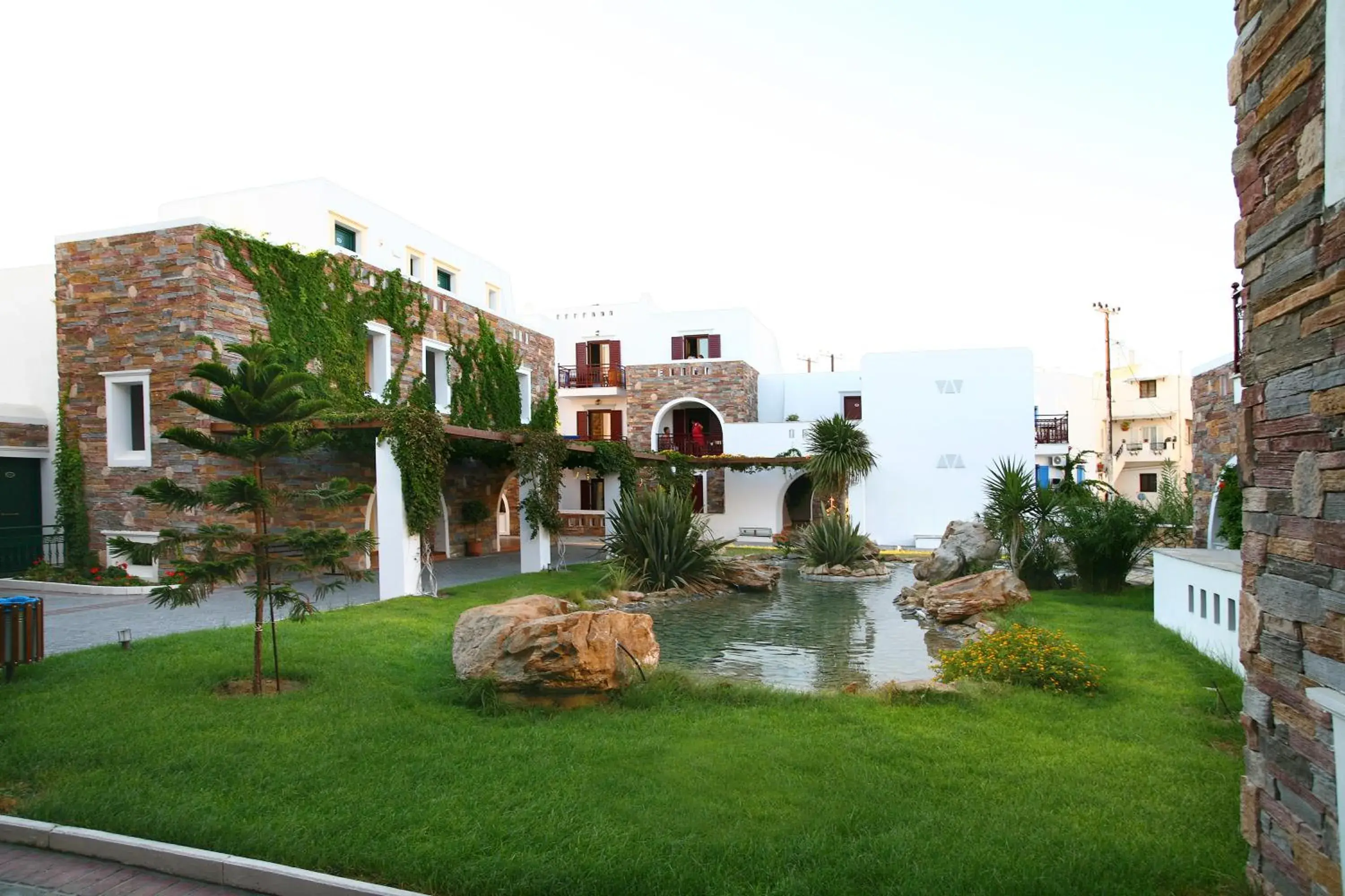 Facade/entrance, Property Building in Naxos Resort Beach Hotel