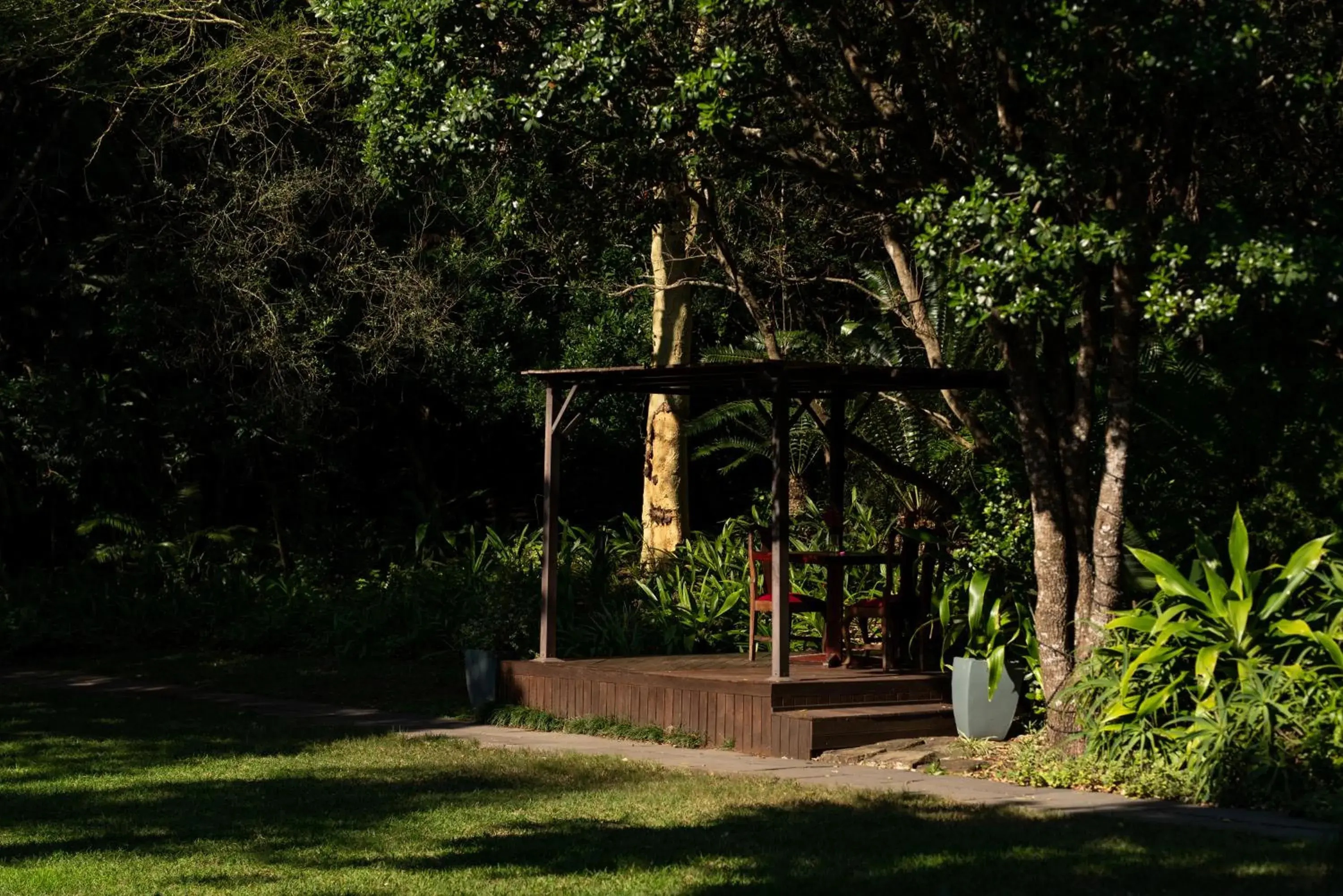 Natural landscape in Prana Lodge