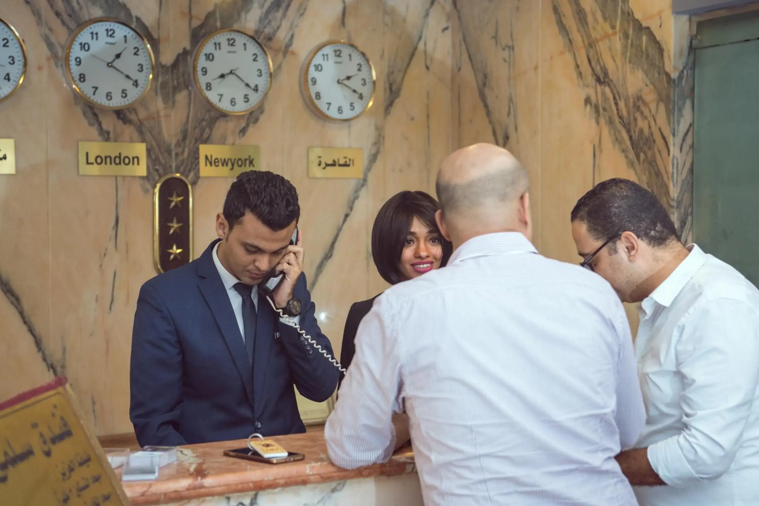 Staff in Salma Hotel Cairo