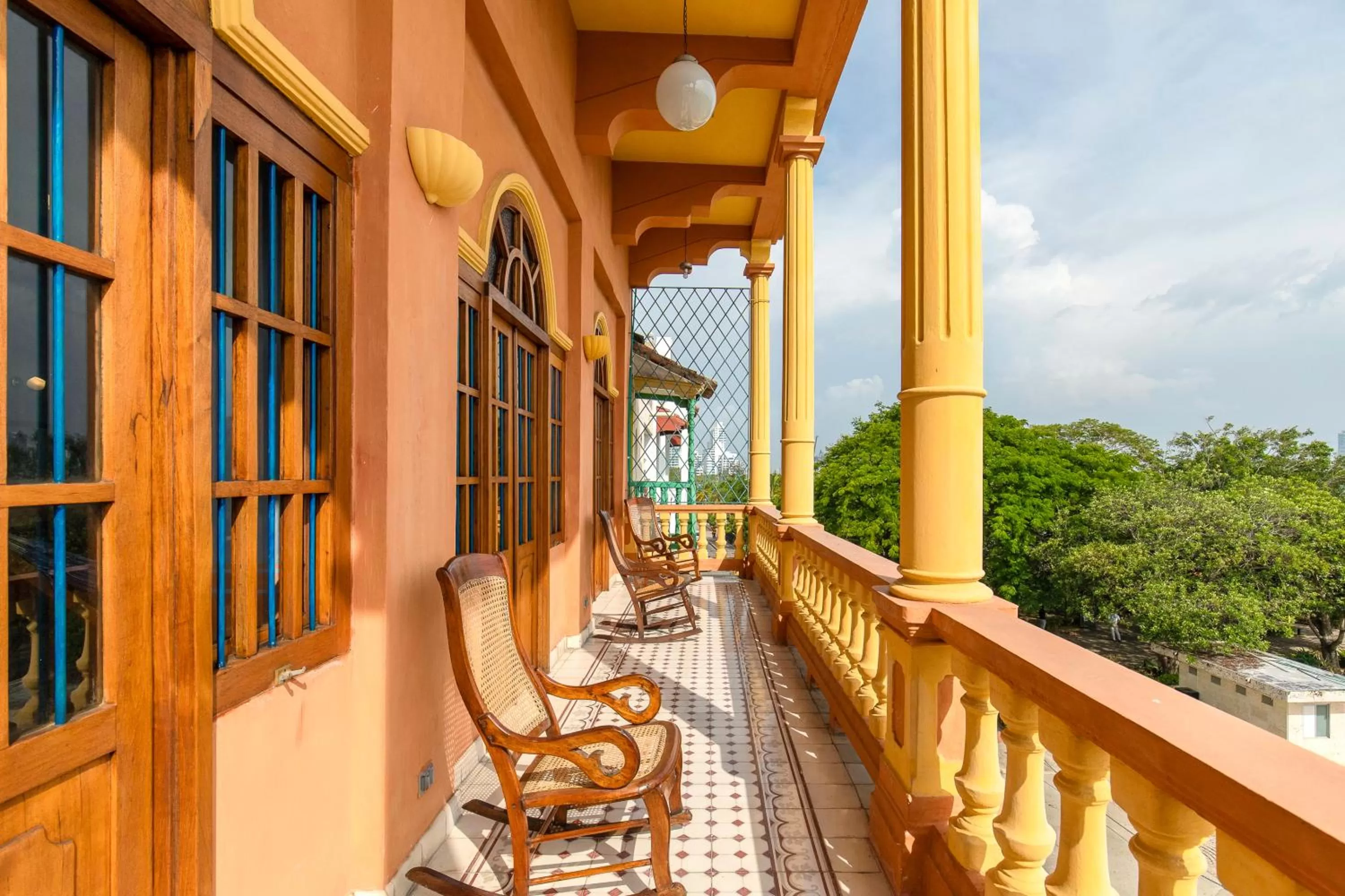 Balcony/Terrace in Casa Morales Getsemaní