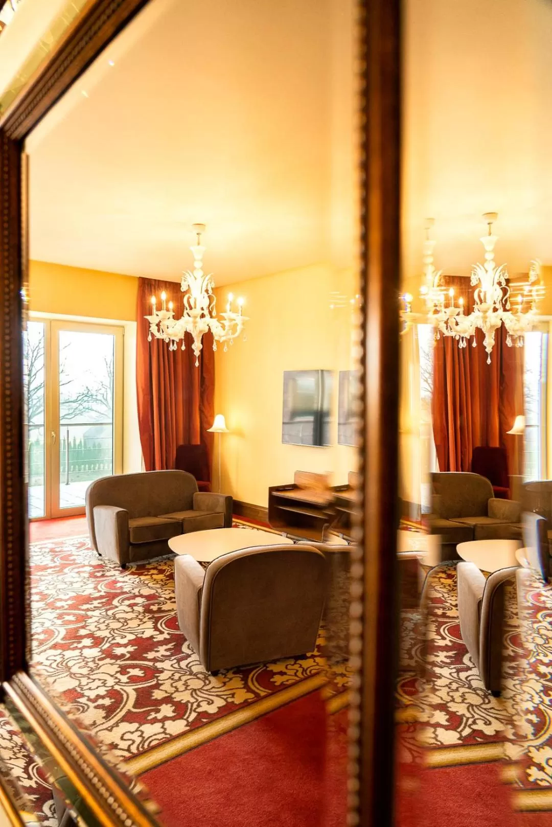 Ruby Deluxe Double Room with Spa Access in Harmony Park Hotel & SPA