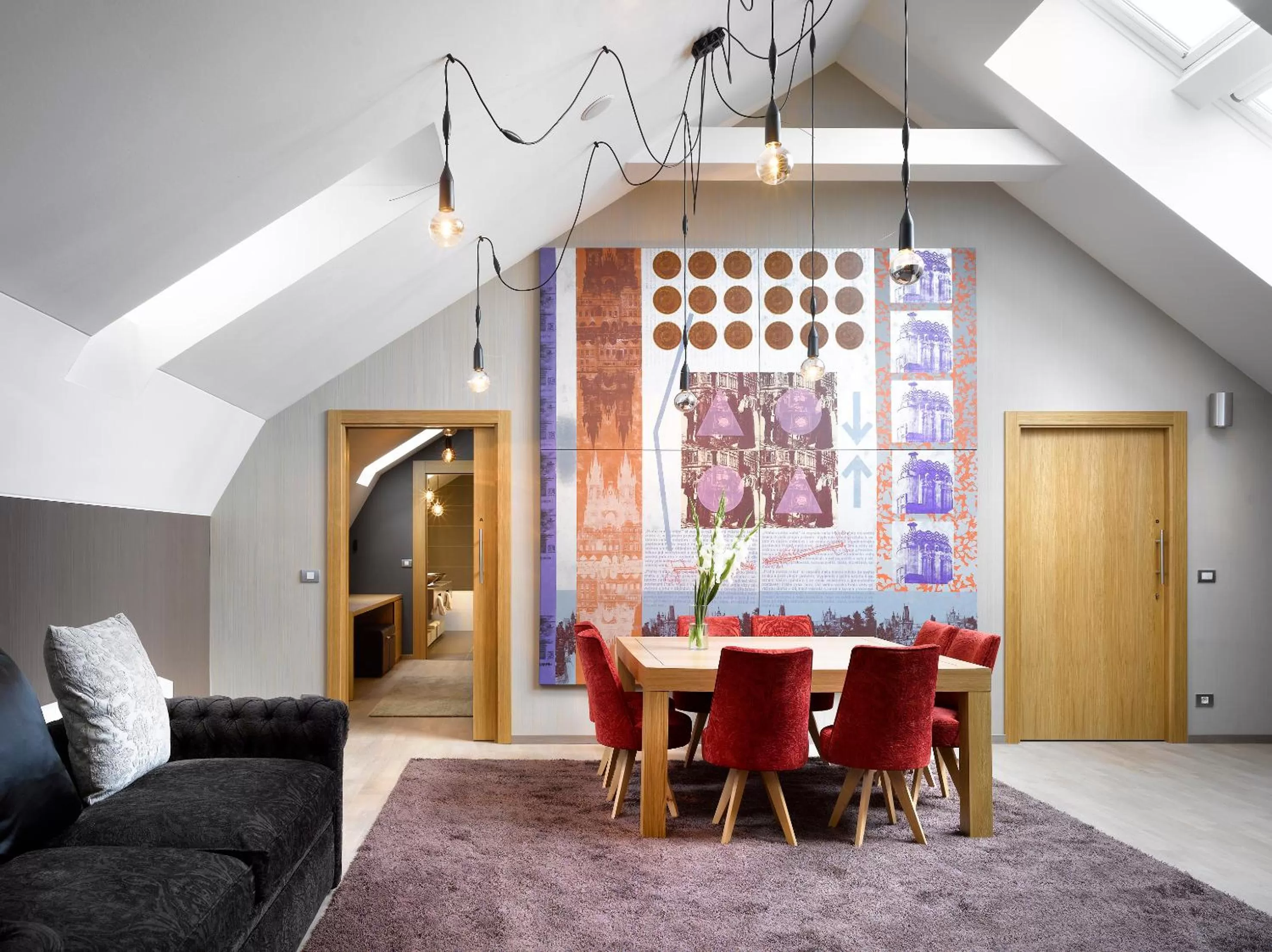 Living room in INNSiDE by Meliá Prague Old Town