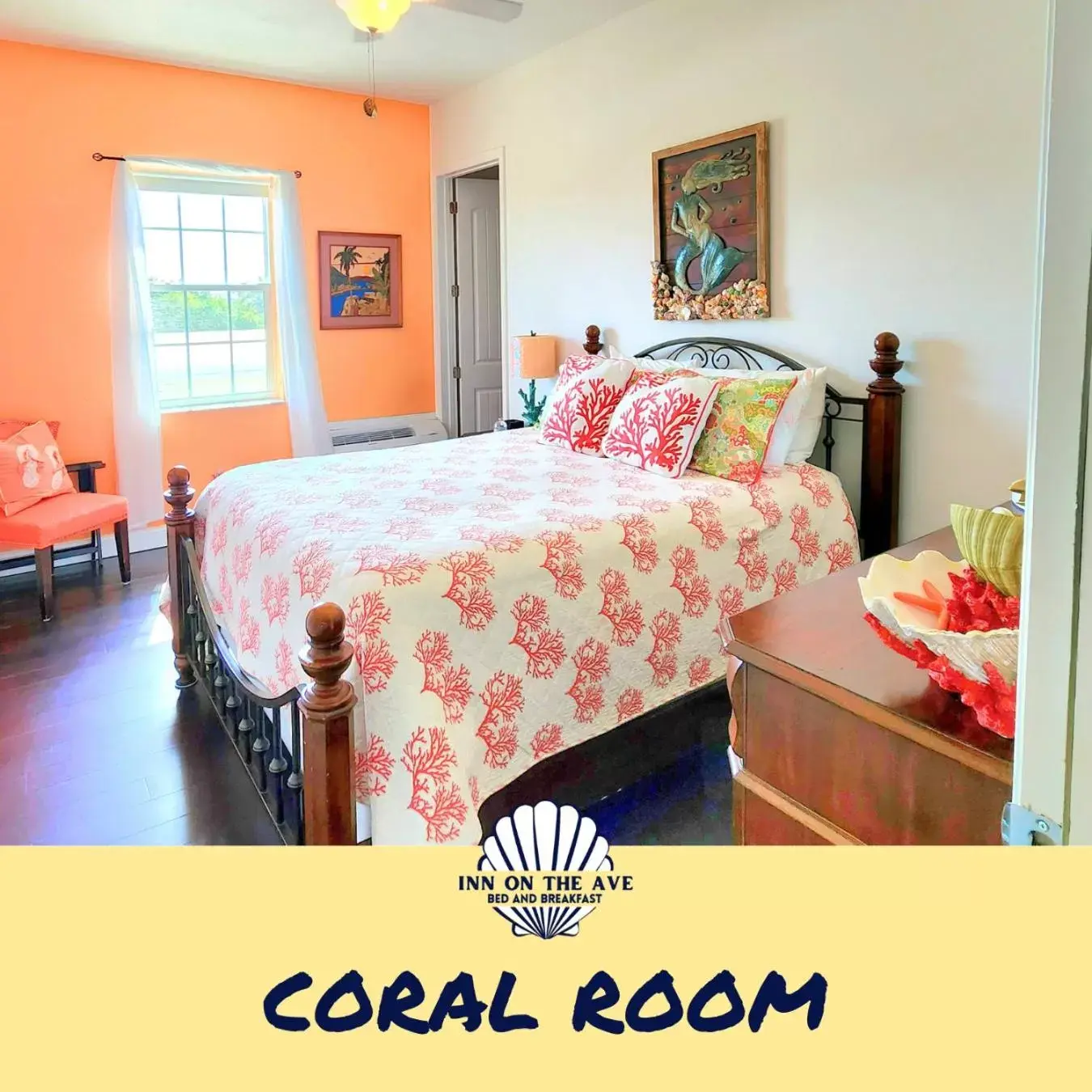 Coral Queen Room in Inn on the Avenue Coral Queen Room in Inn on the Avenue