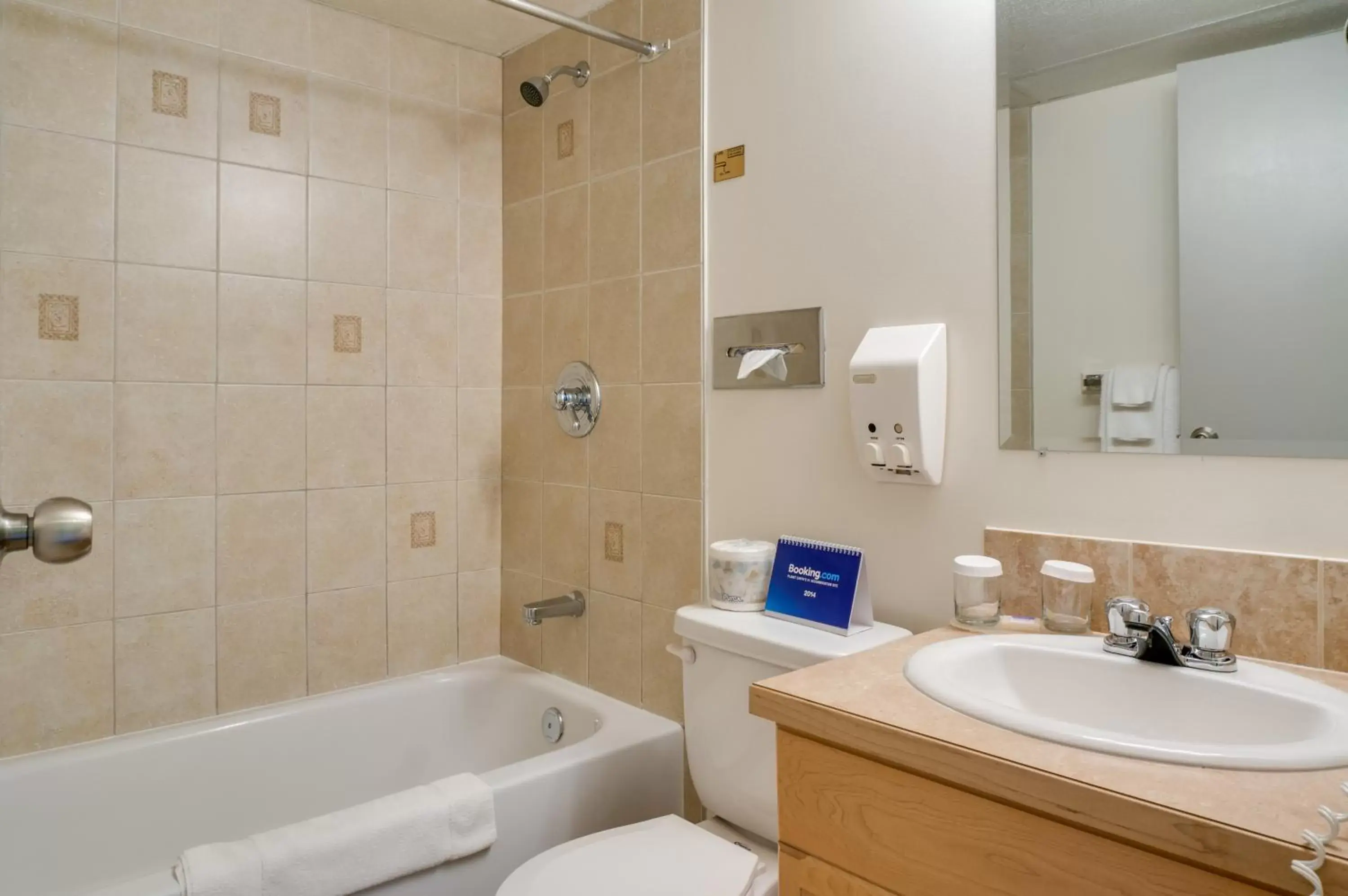 Shower, Bathroom in Rocky Mountain Ski Lodge