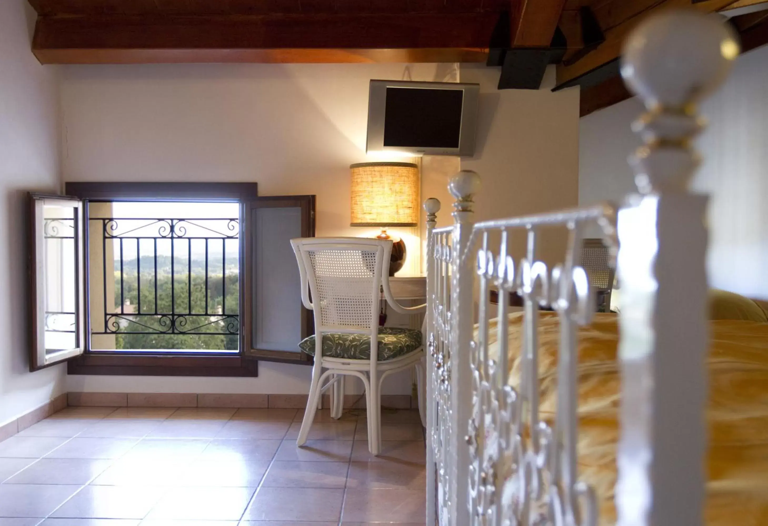 Decorative detail, Balcony/Terrace in Villa Scalabrini