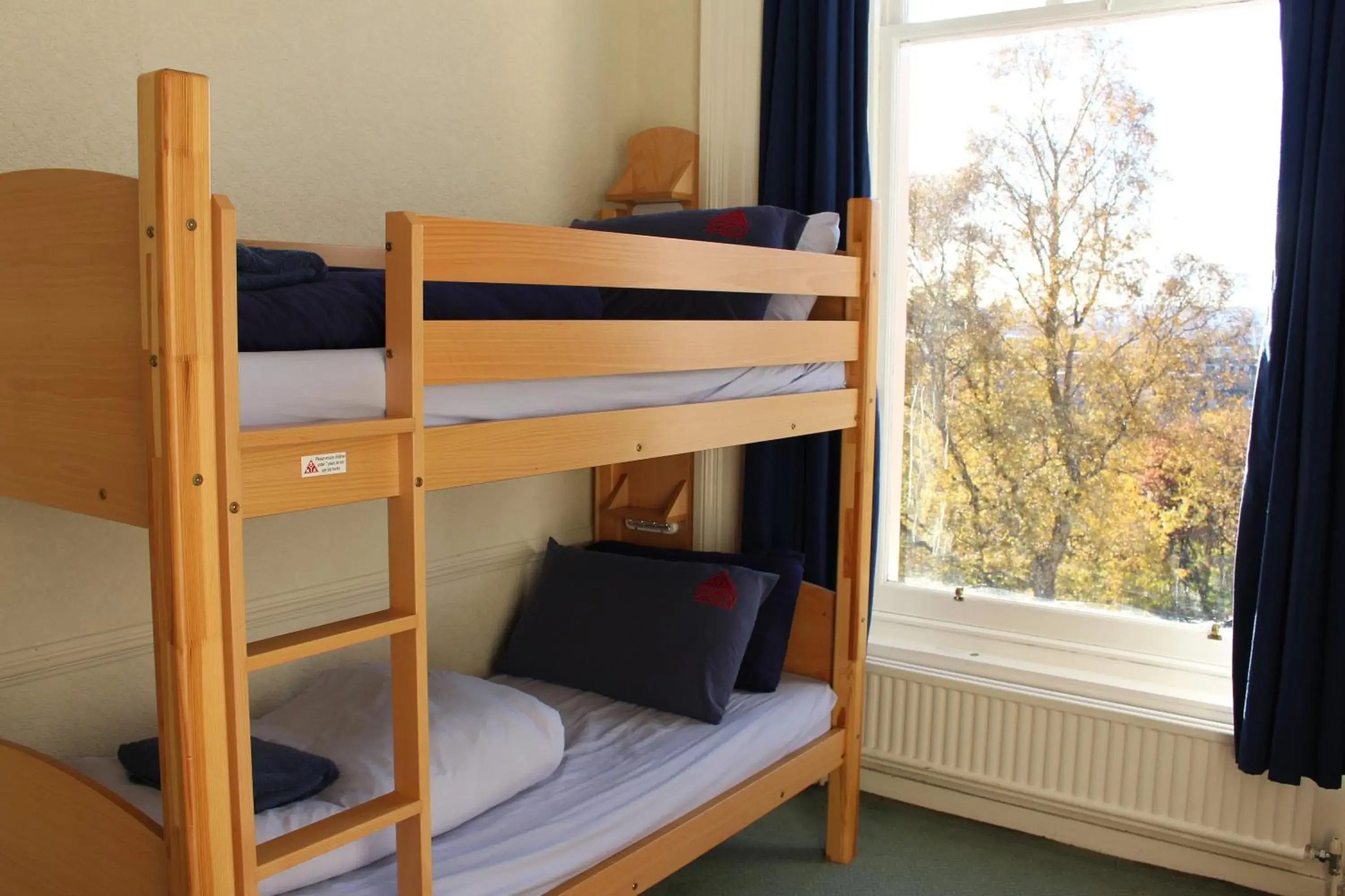 Bedroom, Bunk Bed in Glasgow Youth Hostel
