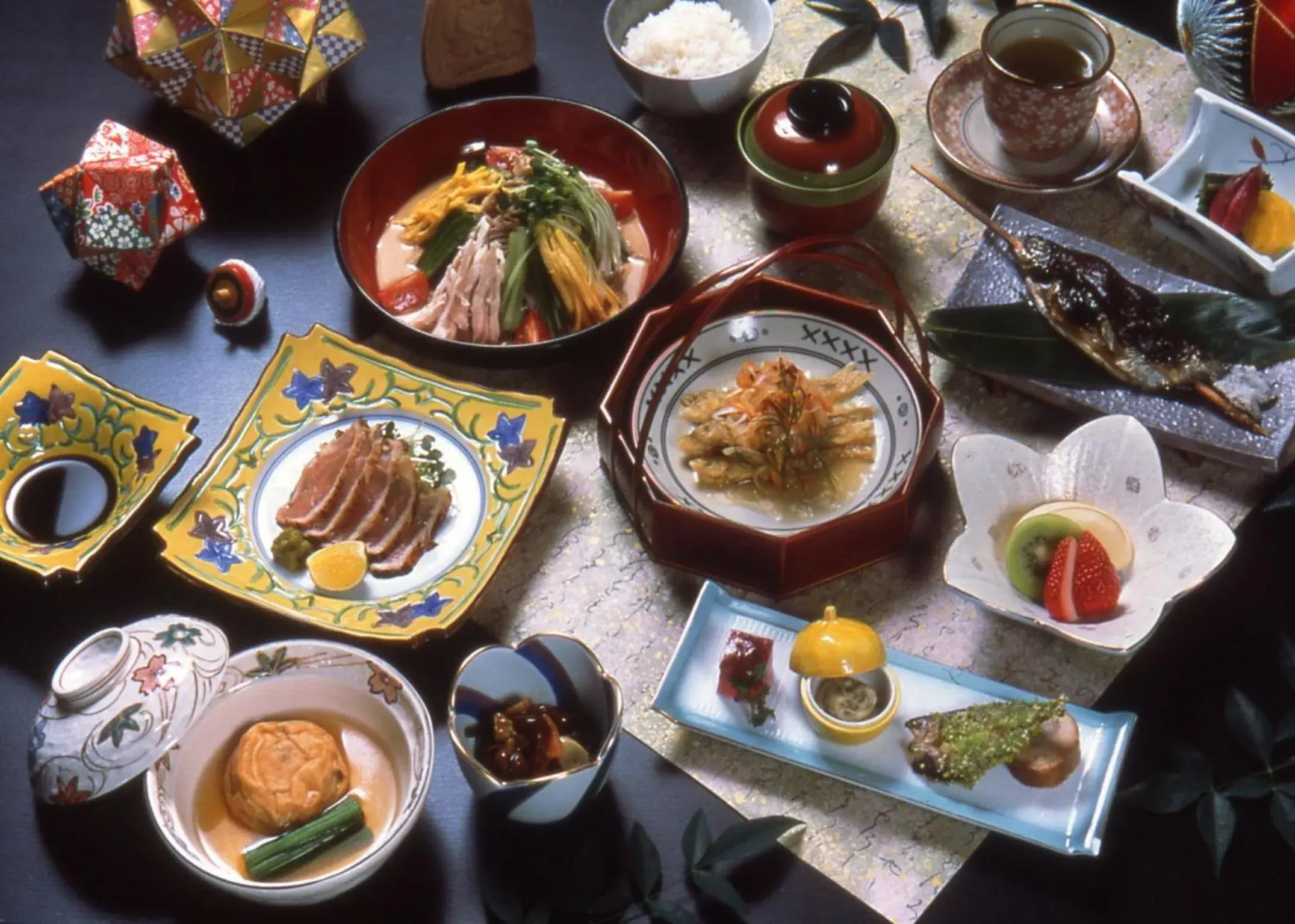 Food in Hakuba Hotel Ougiya