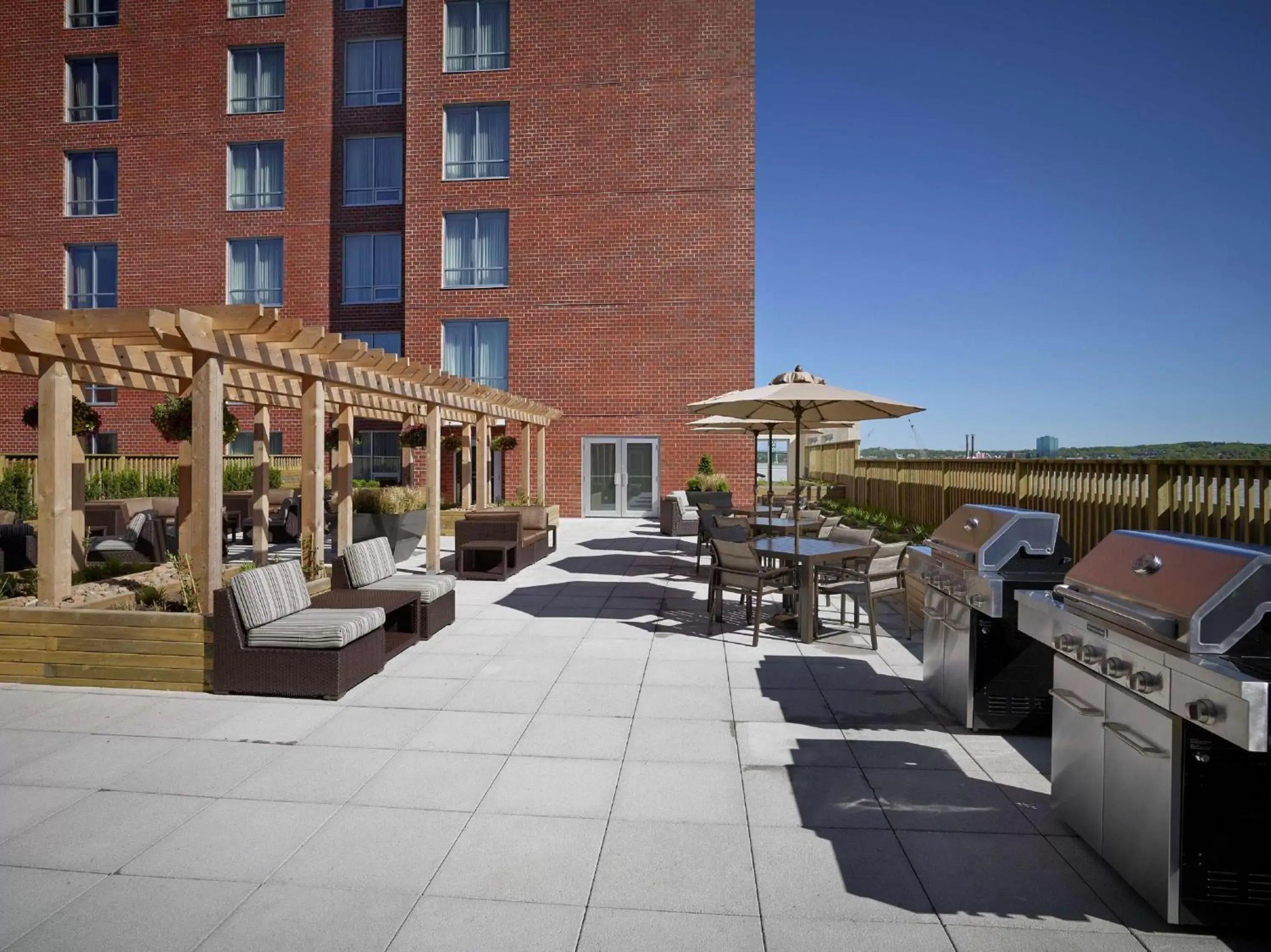 Patio in Homewood Suites by Hilton Halifax - Downtown