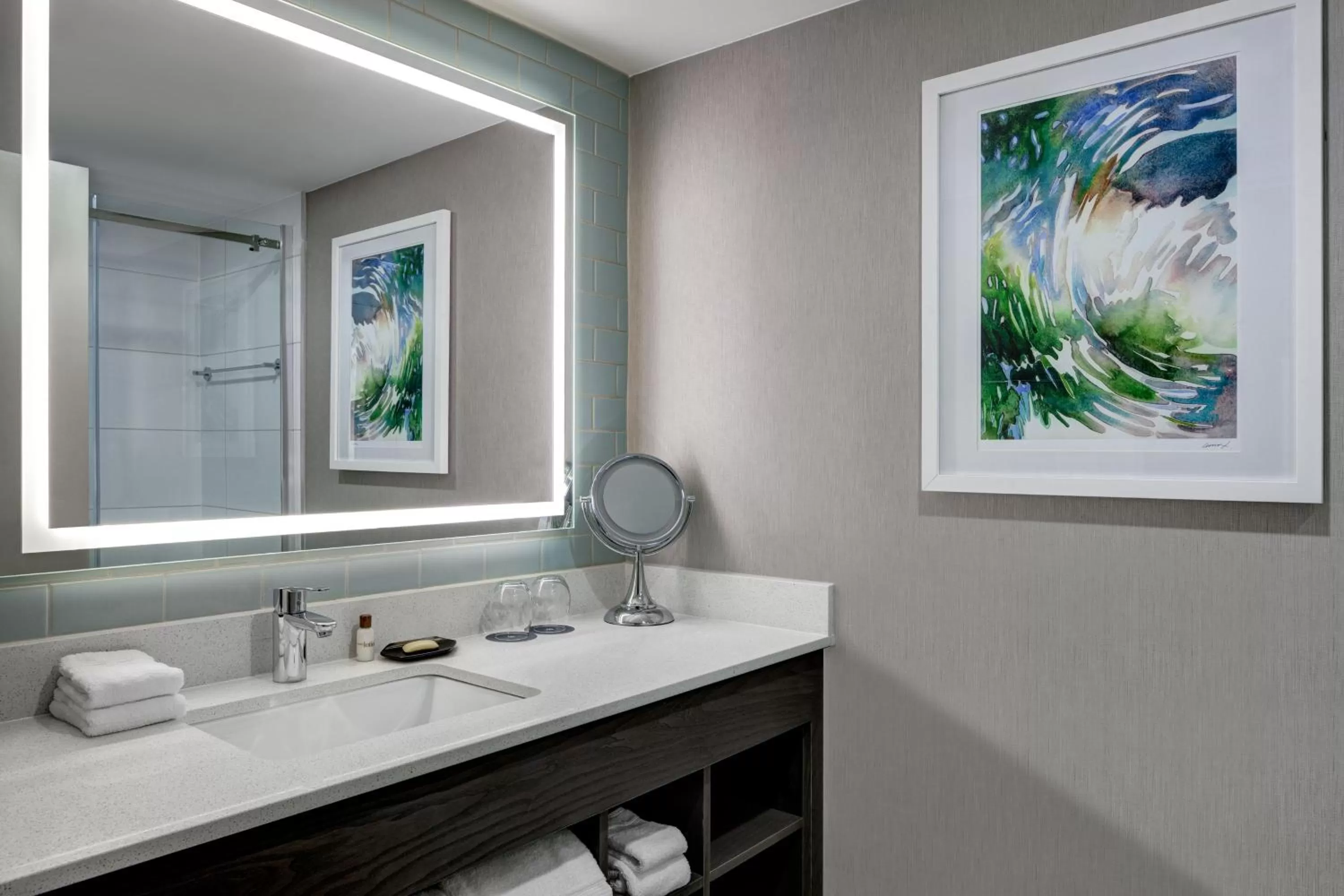 Bathroom in Bluegreen's Bayside Resort and Spa