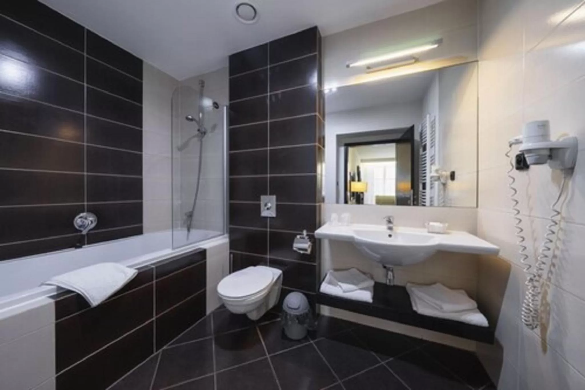 Toilet in Hotel Astory Plzeň