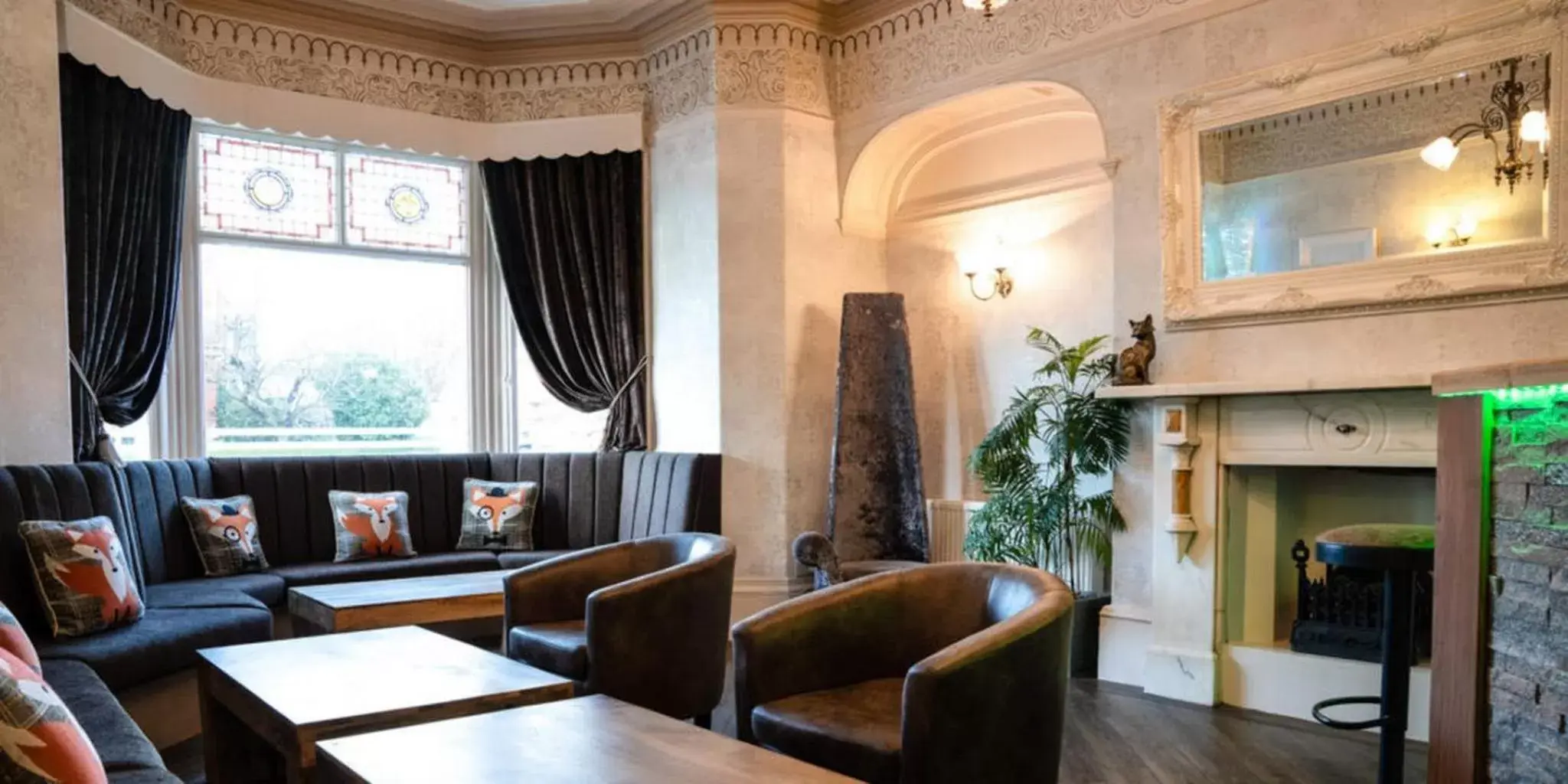 Living room, Seating Area in Fox lodge