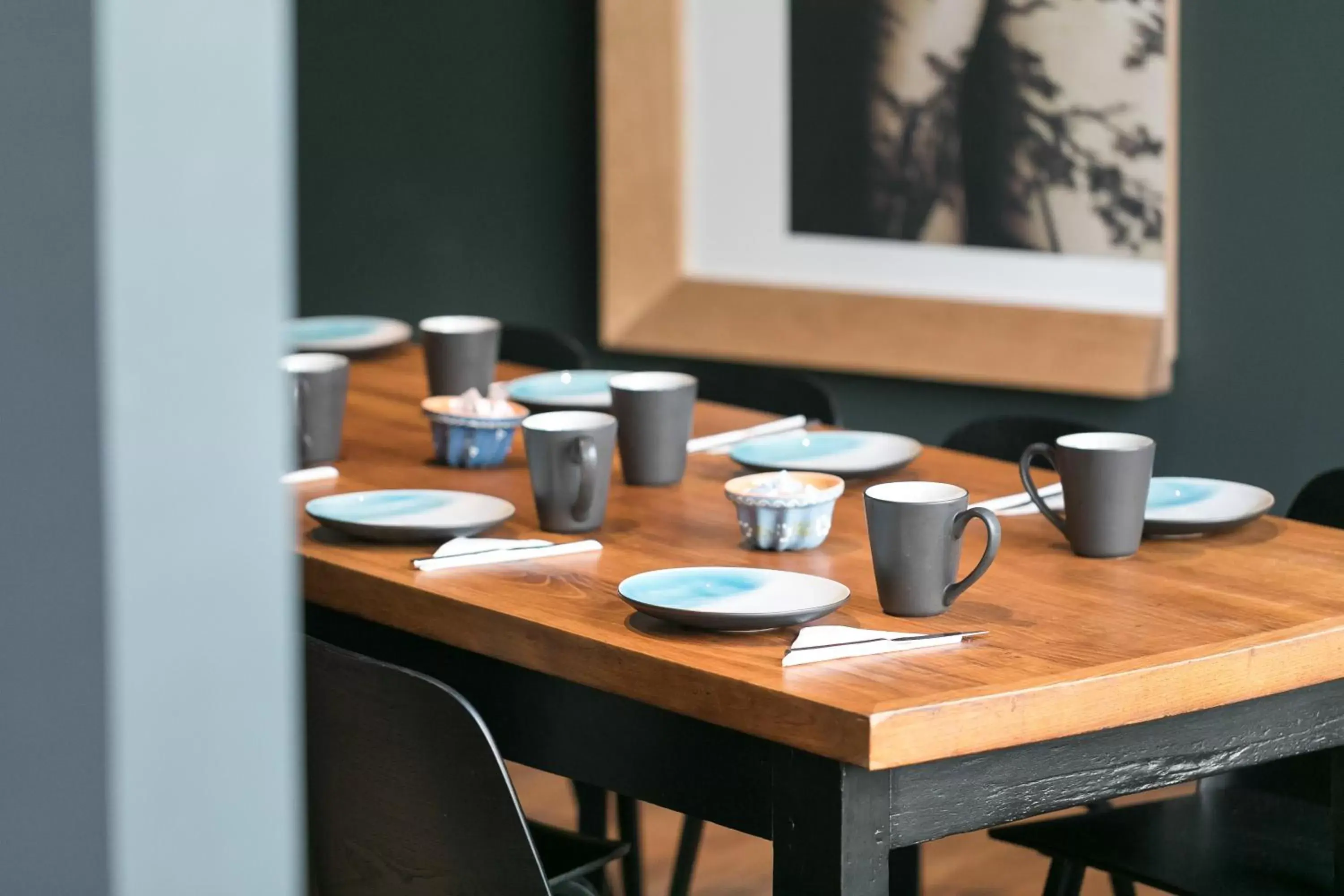 Dining area in Hotel Kaijoo by HappyCulture