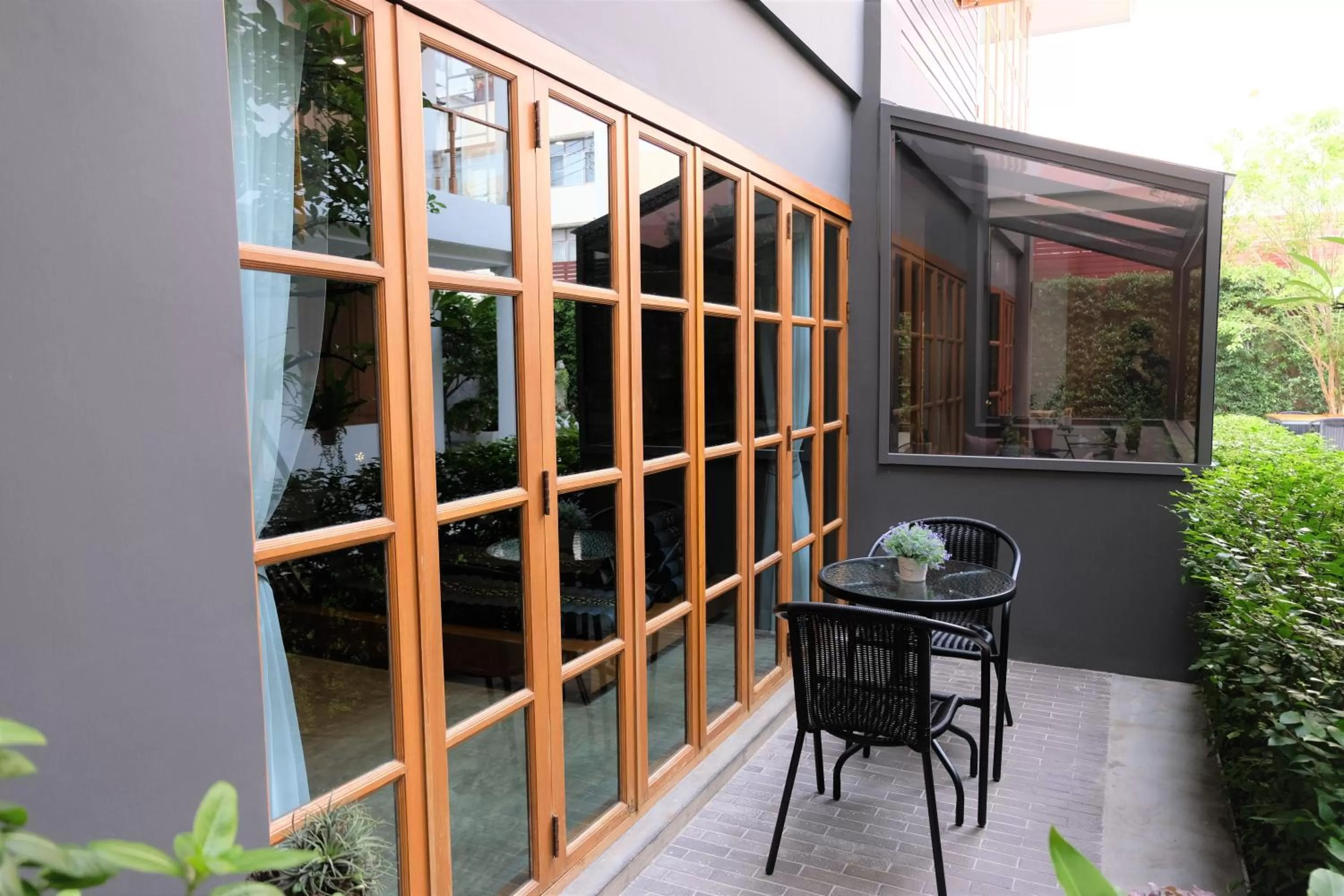 Balcony/Terrace in Vali Villa Bangkok