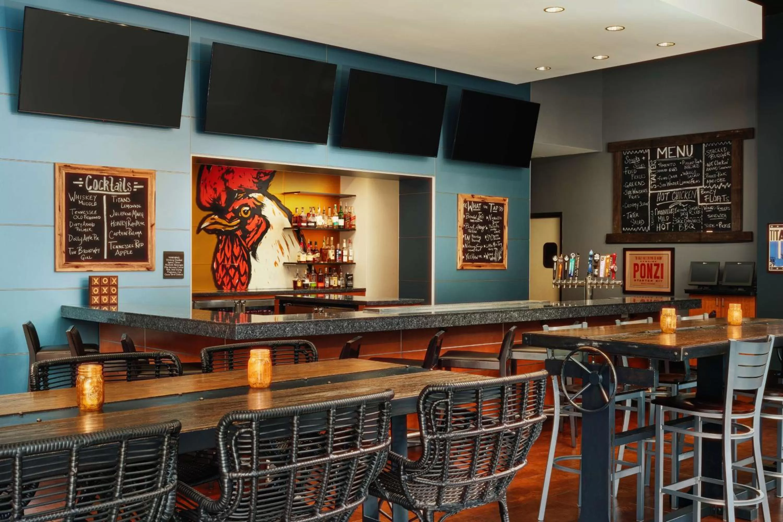 Restaurant/places to eat in Hilton Garden Inn Nashville Downtown Convention Center